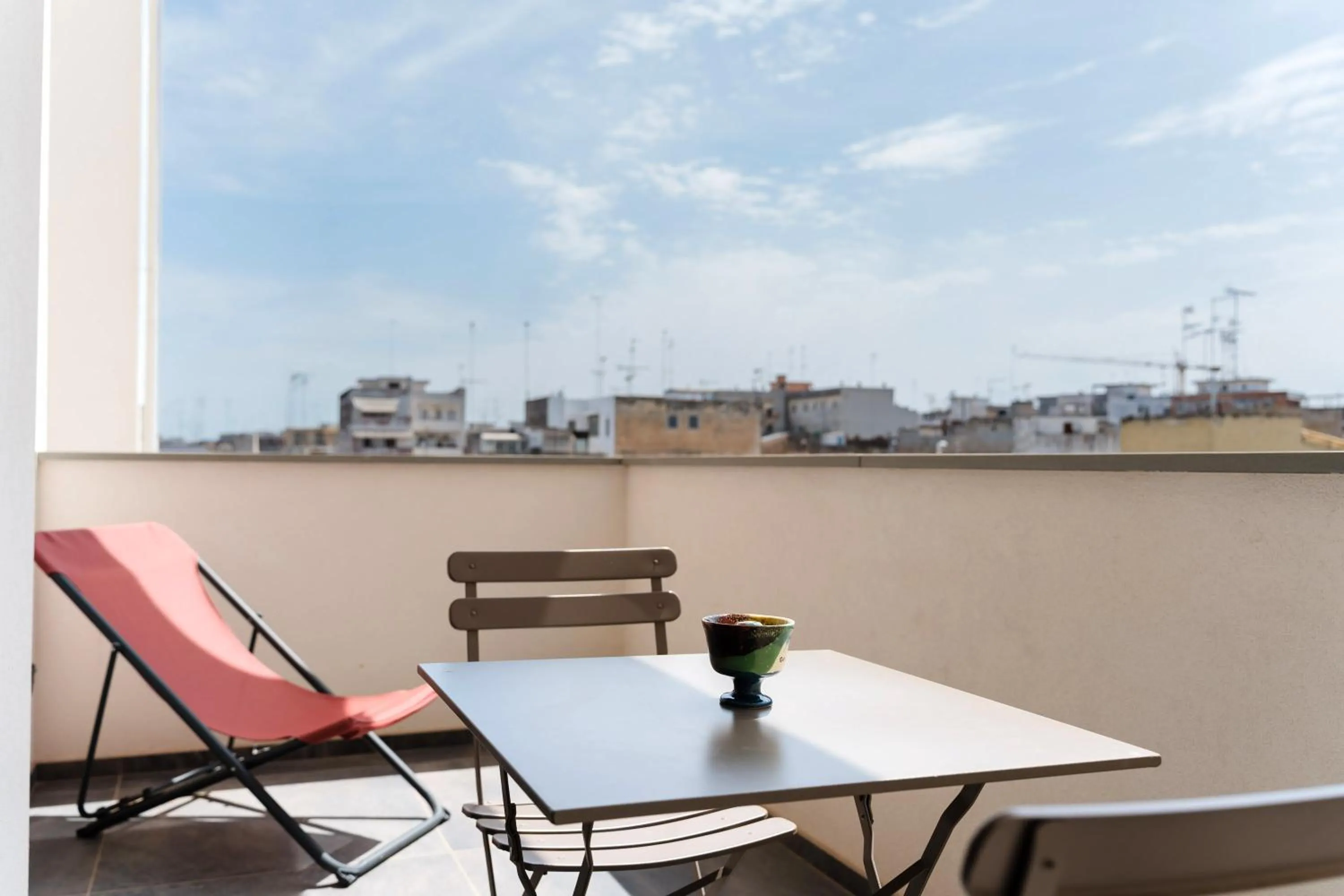 Balcony/Terrace in Glass House - Smart Rooms & Parking