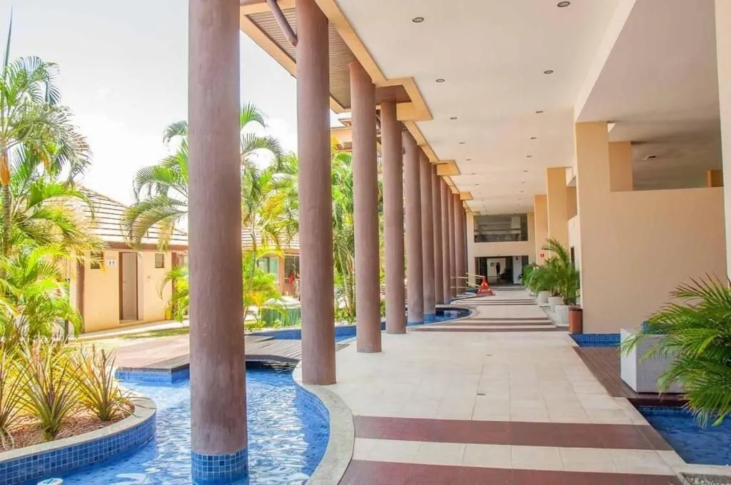 Lounge or bar in Barra Bali - Pé na areia com Vista Mar