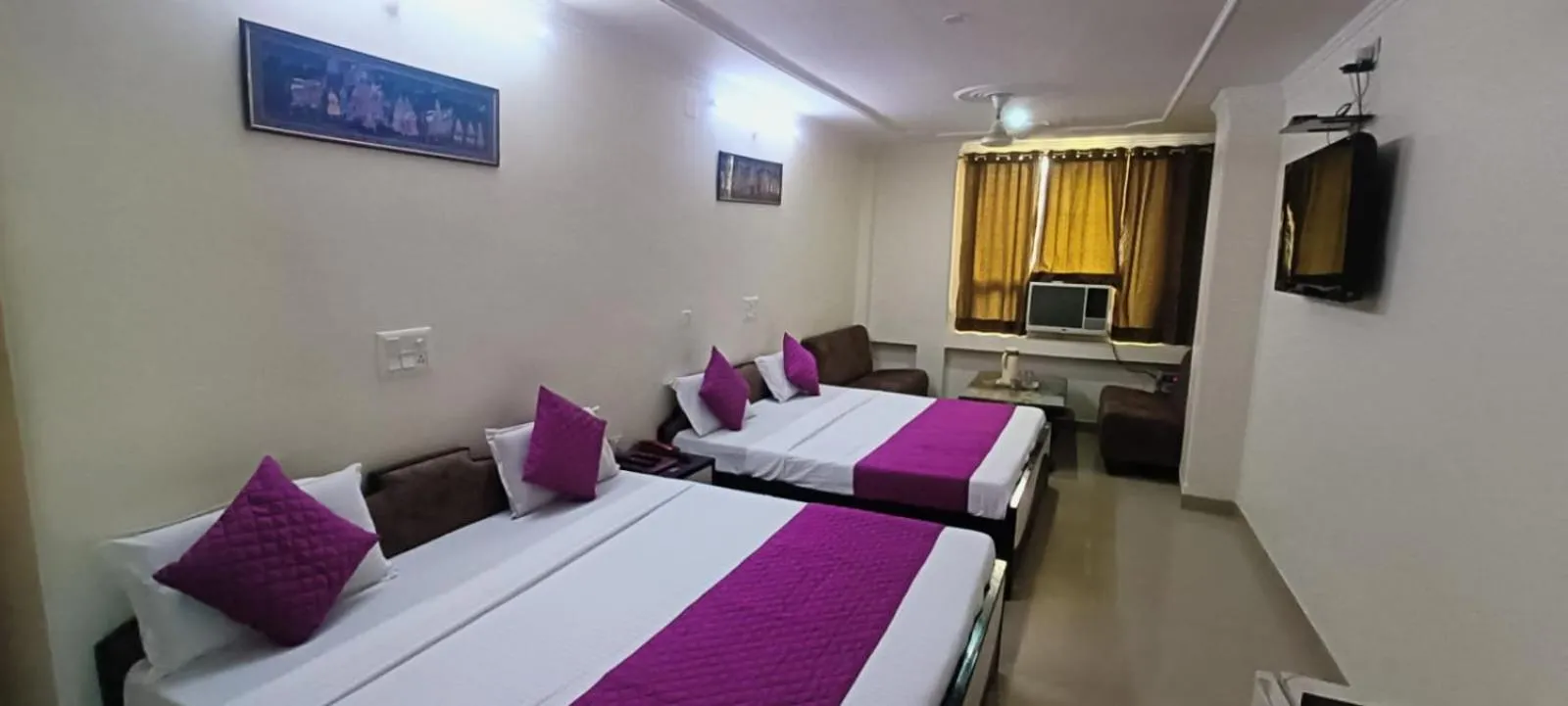 Bed in Hotel Jigyasa By Mayda Hospitality Pvt. Ltd.