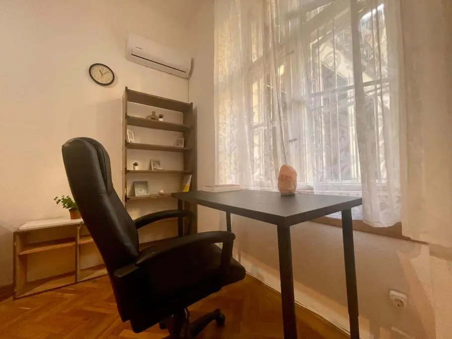 Seating Area in Central Market Apartments