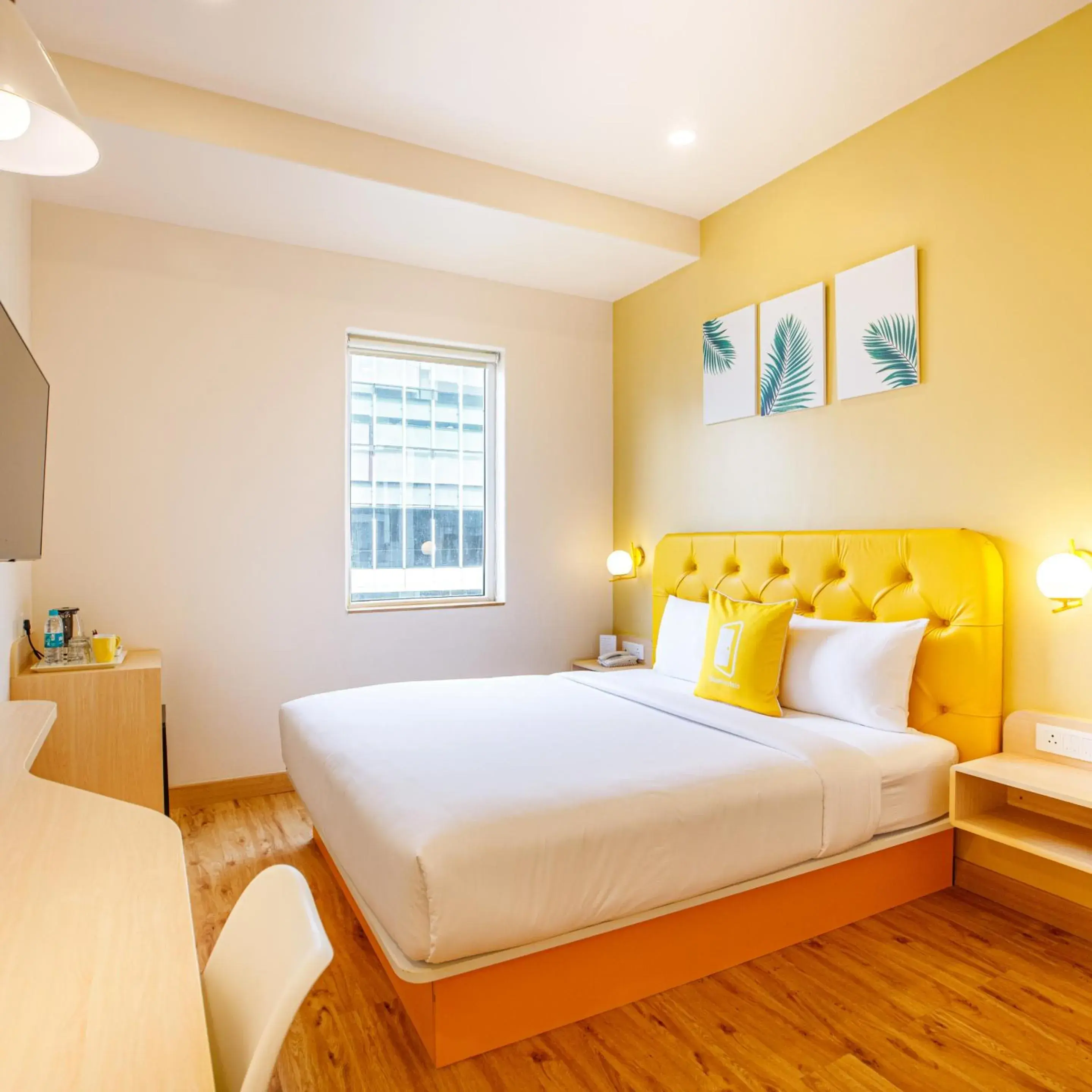Bedroom, Bed in Bloom Hotel - HSR Layout Sec 6 Bedroom, Bed in Bloom Hotel - HSR Layout Sec 6
