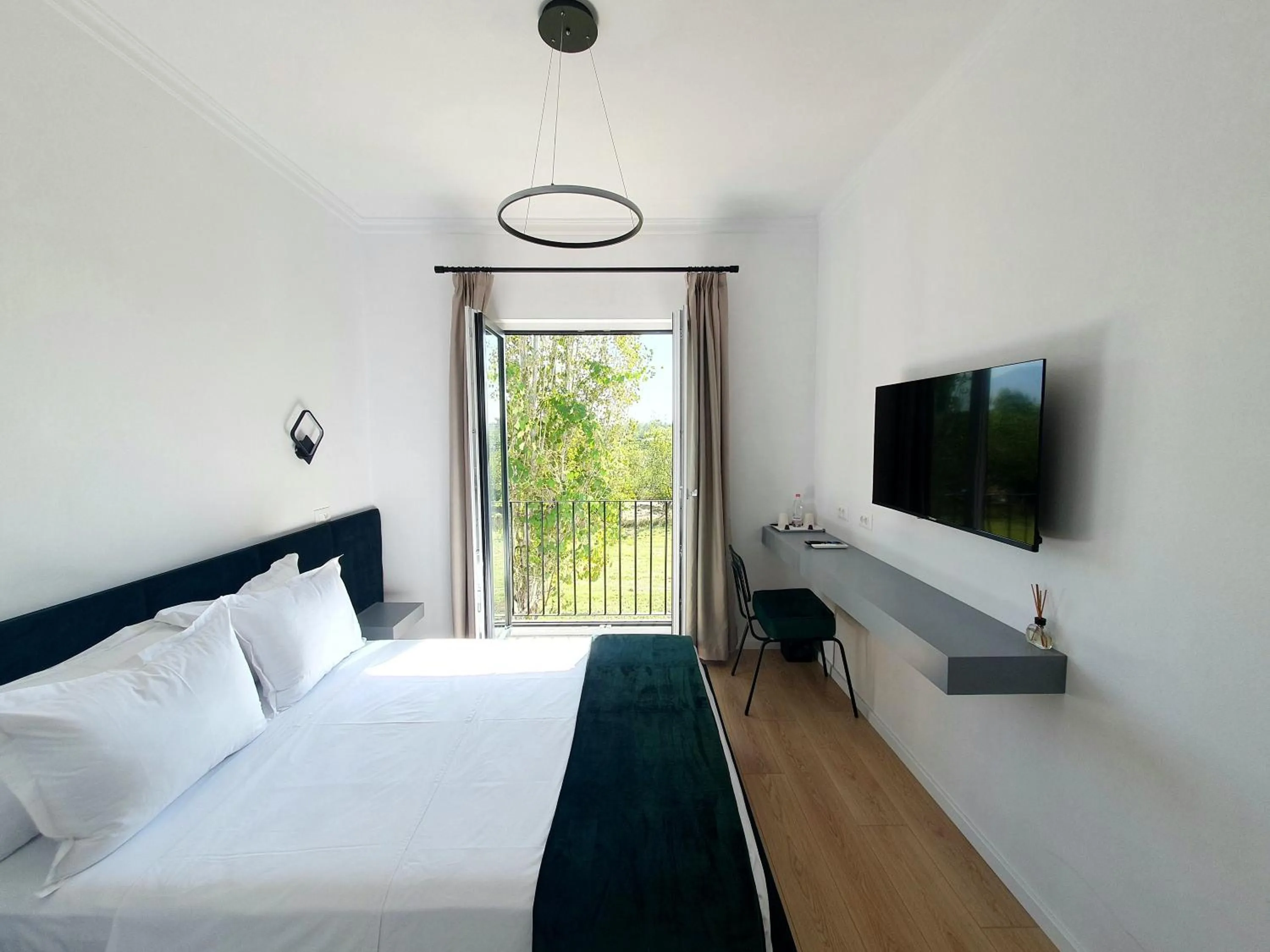 TV and multimedia, Bed in Nerium Garden Inn Tirana Airport