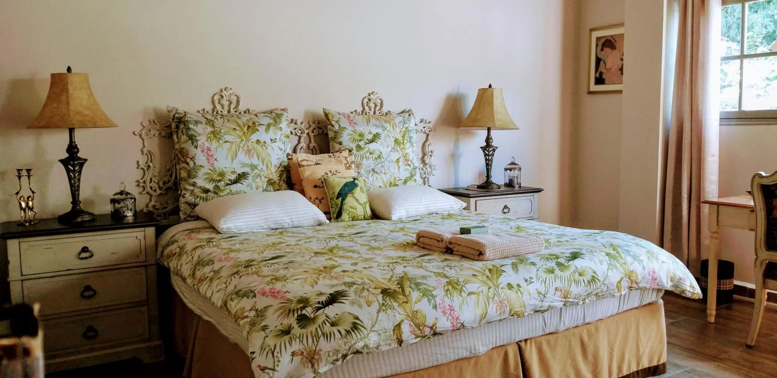 Bed in SCHUMANN'S RESORT & PARK