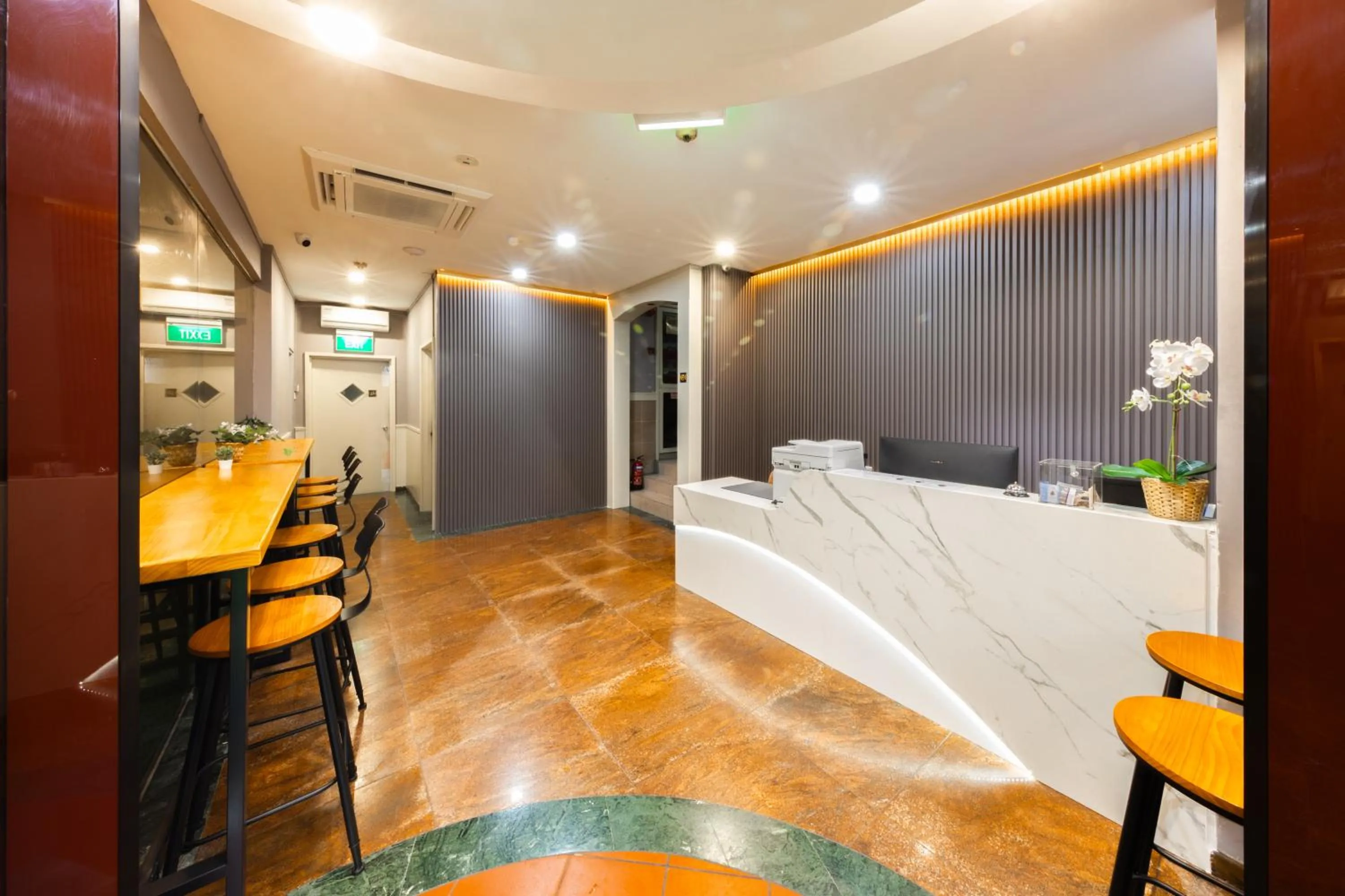 Lobby or reception in D'Nova Hotel Kallang
