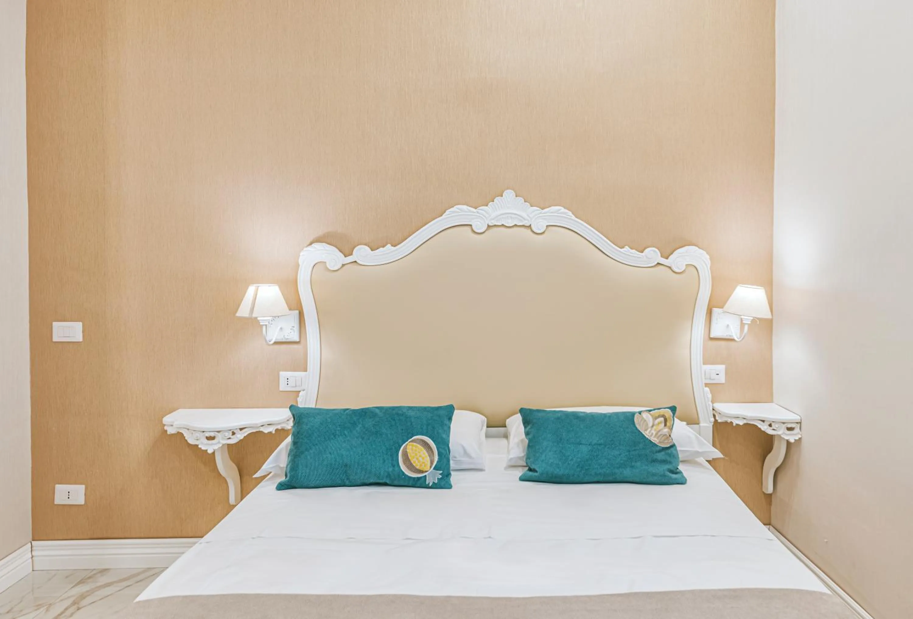 Bed in Gentile Suite & Spa Vomero