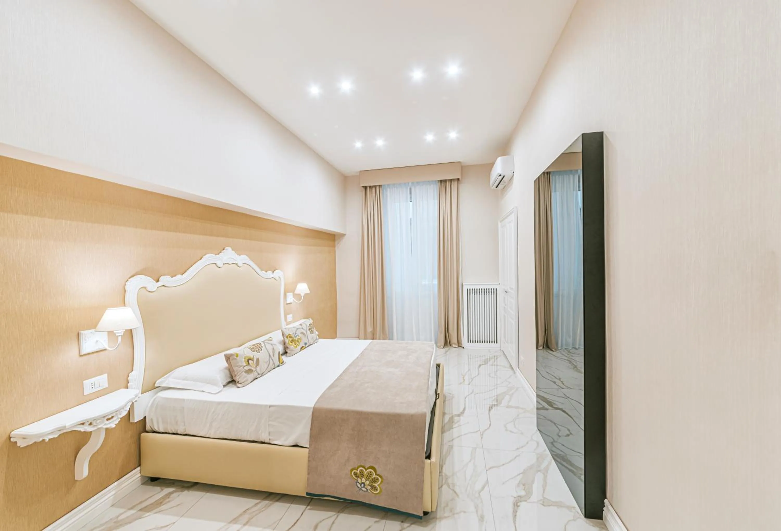 Bed in Gentile Suite & Spa Vomero