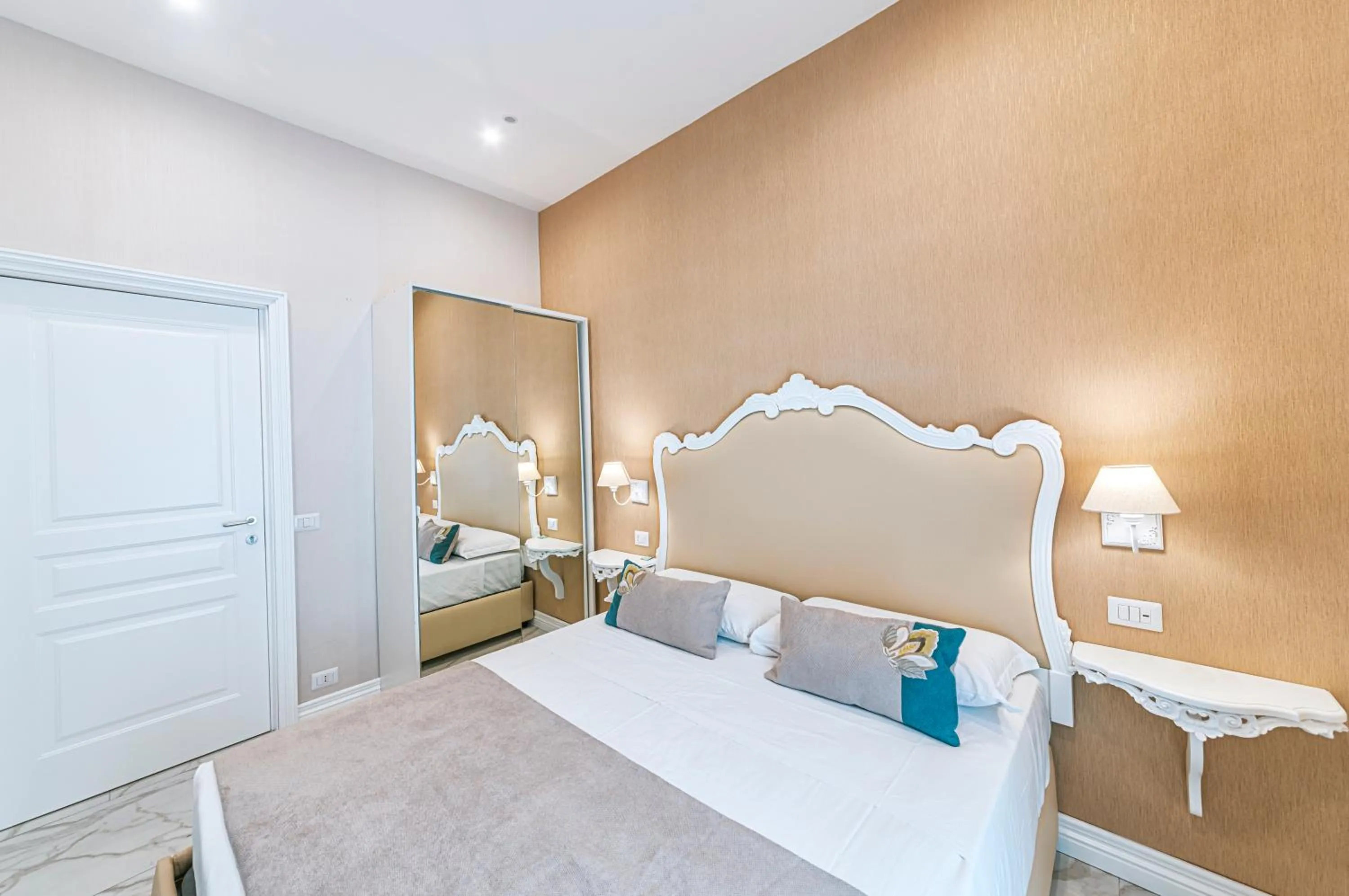 Bed in Gentile Suite & Spa Vomero