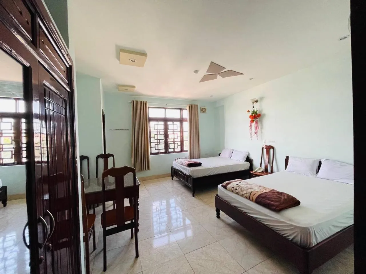 Bed in Manh Hung Hotel