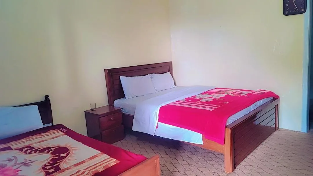 Bed in Hotel Miandam Palace