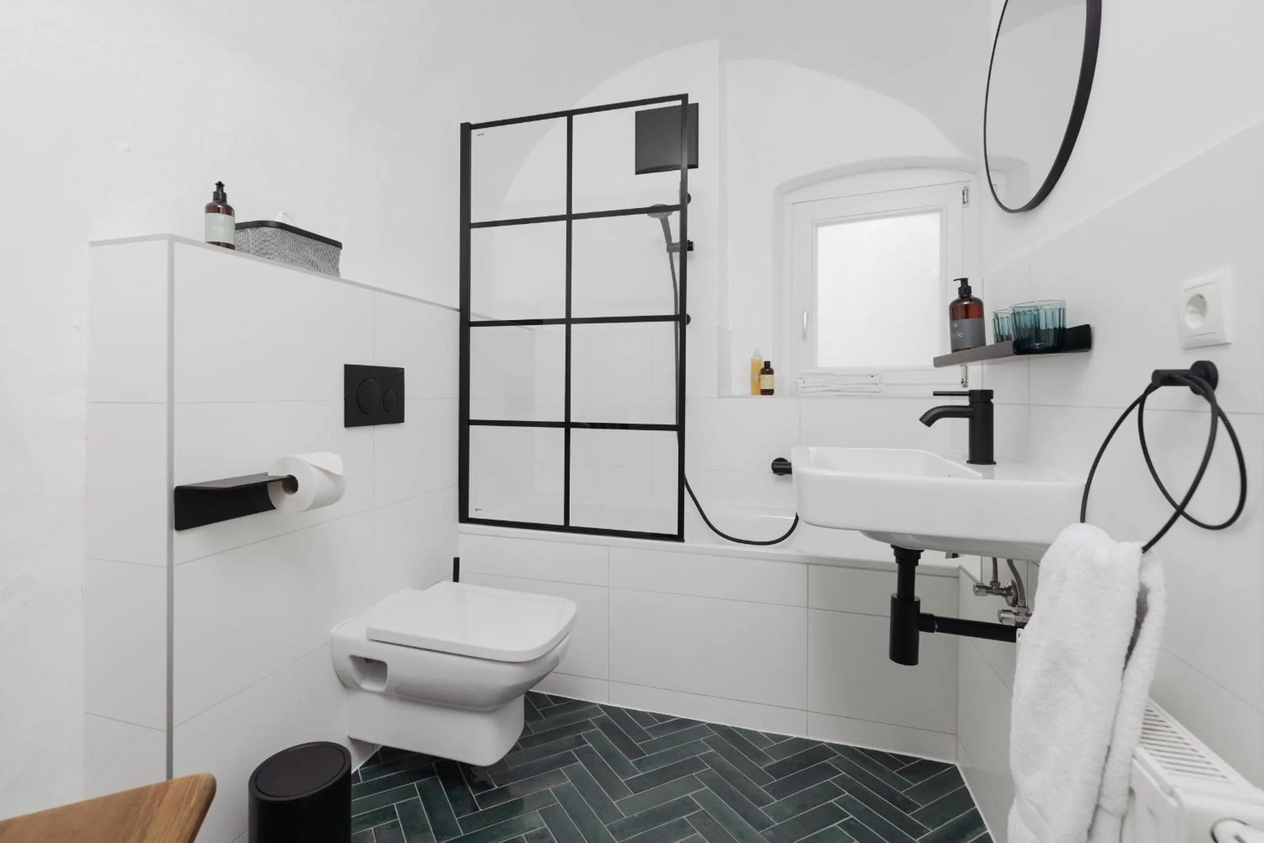 Bathroom in Das Grüne Haus - Boutique Apartments ecofriendly