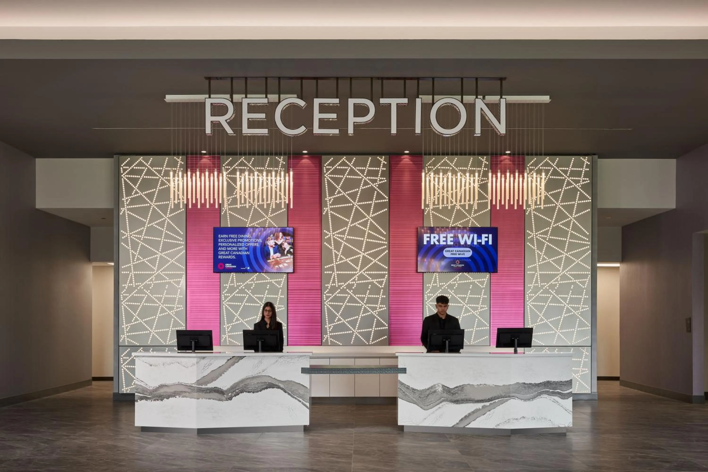 Lobby or reception in Great Canadian Casino Resort Toronto