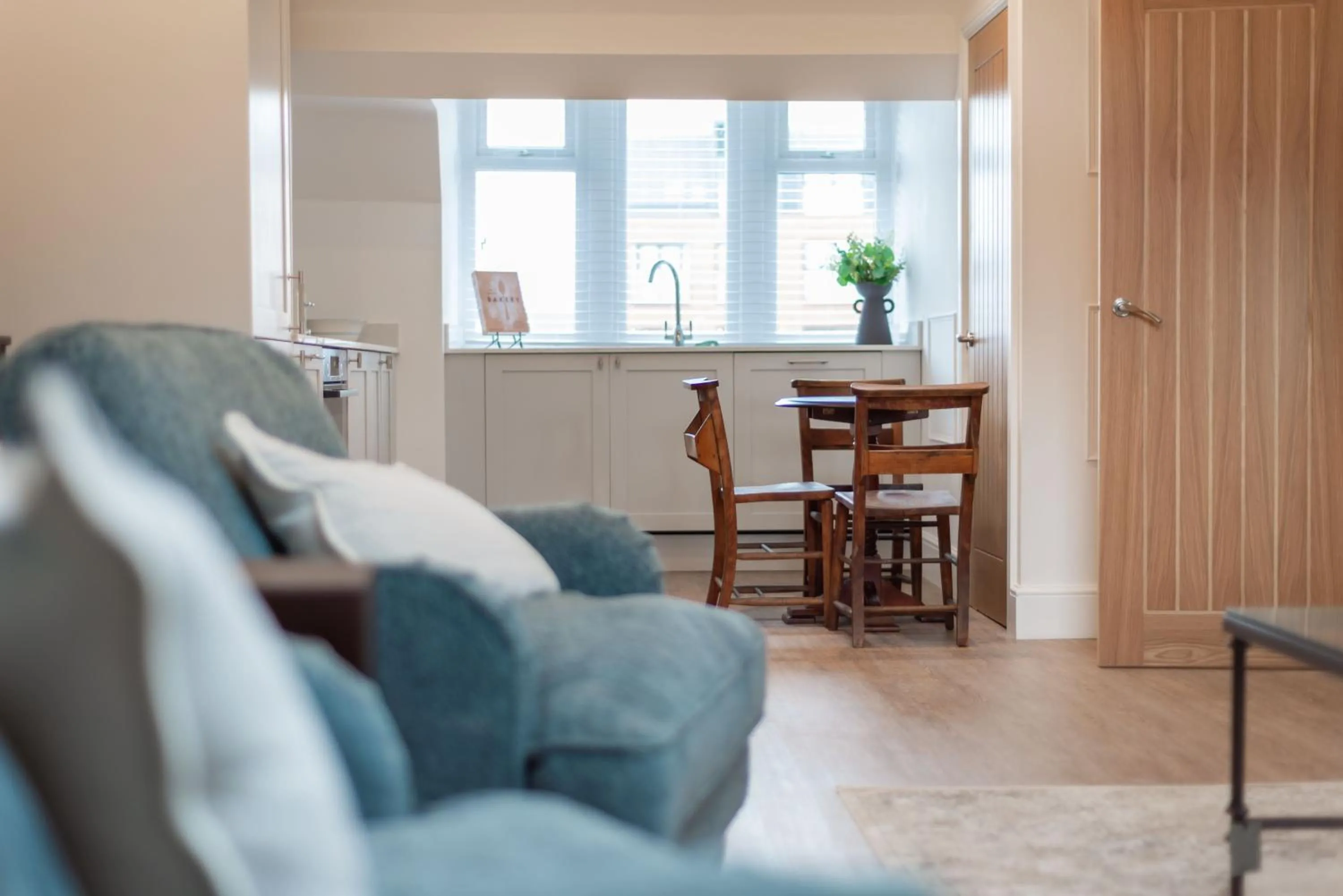 Kitchen or kitchenette in 8 The Quadrant Luxury Apartments - Hoylake