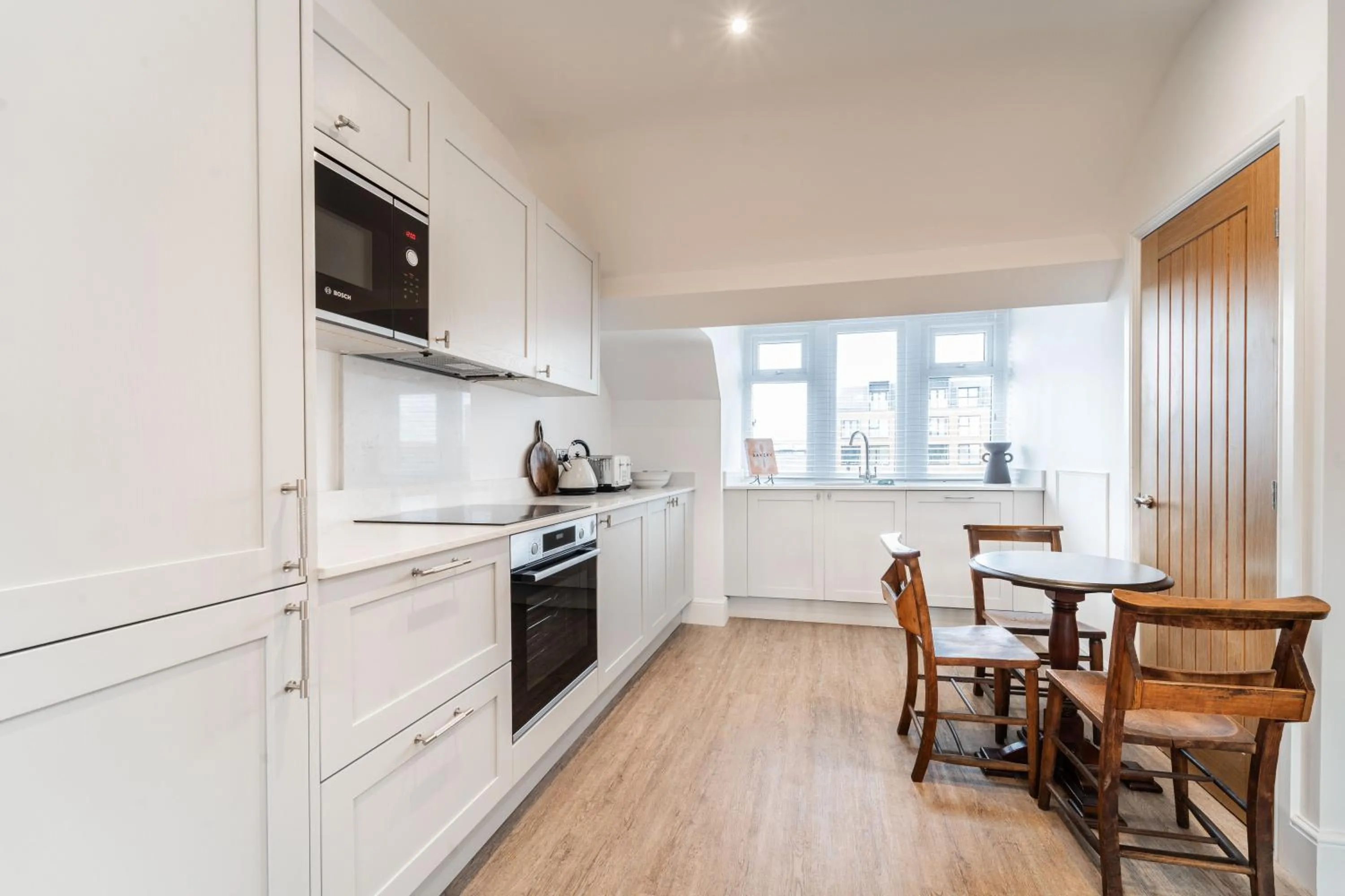 Kitchen or kitchenette in 8 The Quadrant Luxury Apartments - Hoylake
