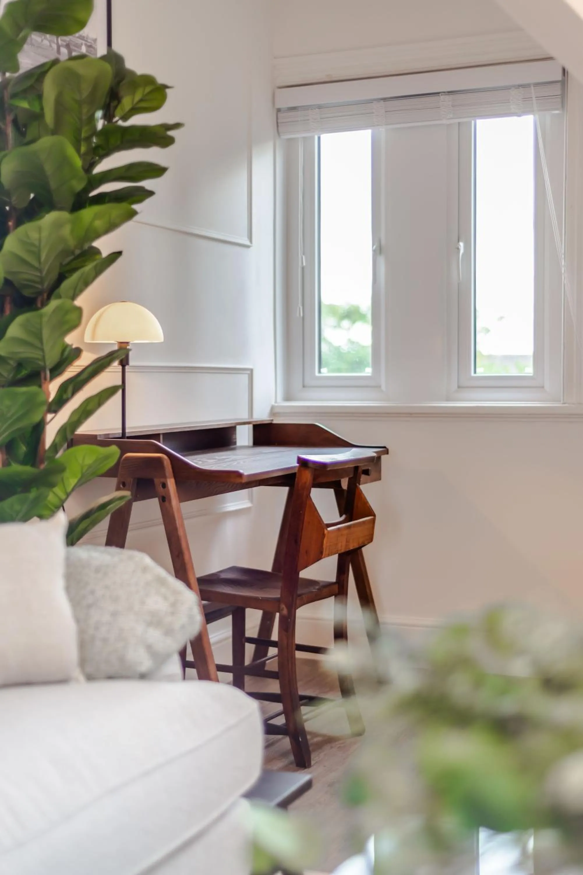 Seating area, Bed in 8 The Quadrant Luxury Apartments - Hoylake
