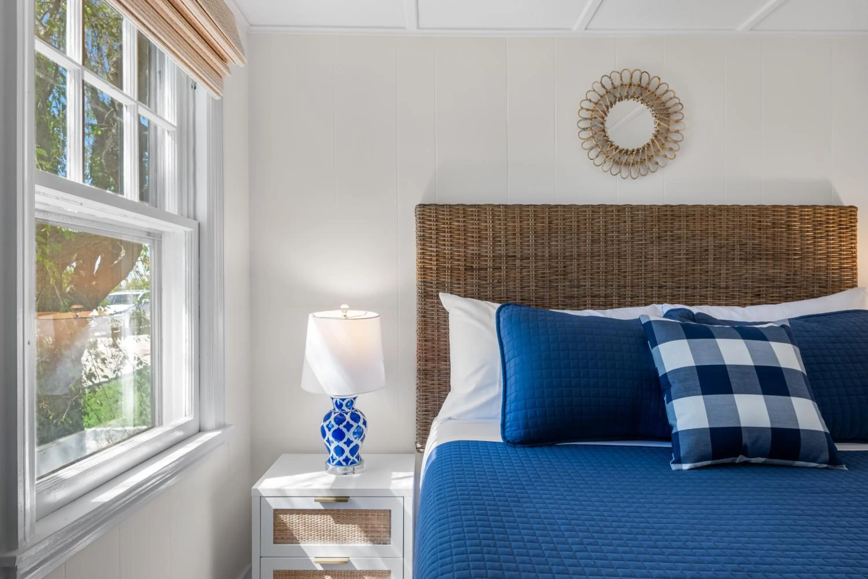 Bed in Marina Bay Cottages