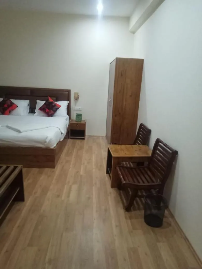 Bed in Green View Guest House