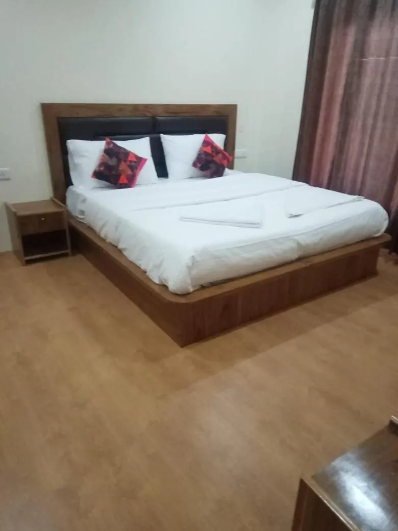 Bed in Green View Guest House