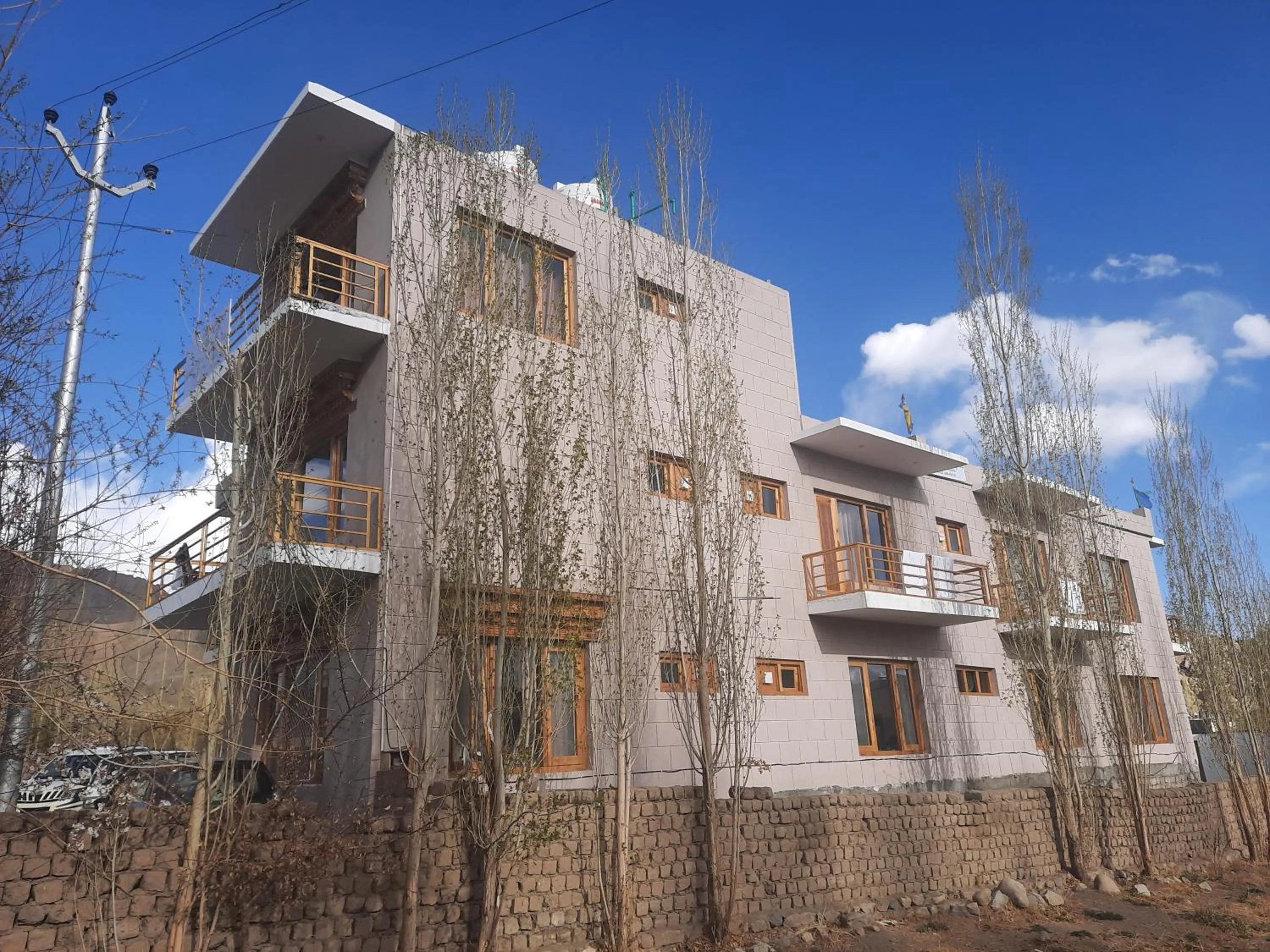 Property building in Green View Guest House