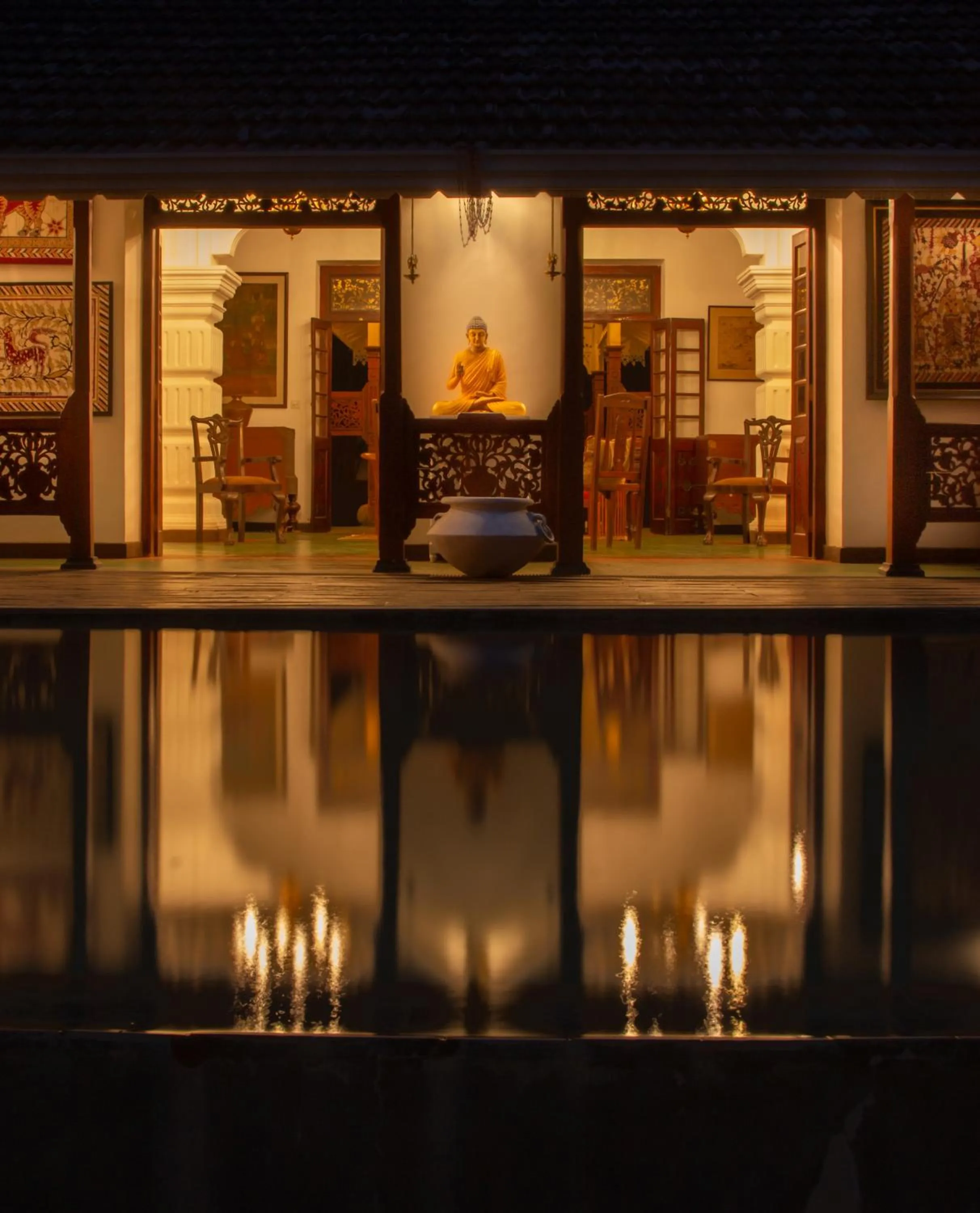 Night in Andiramada Walawwa