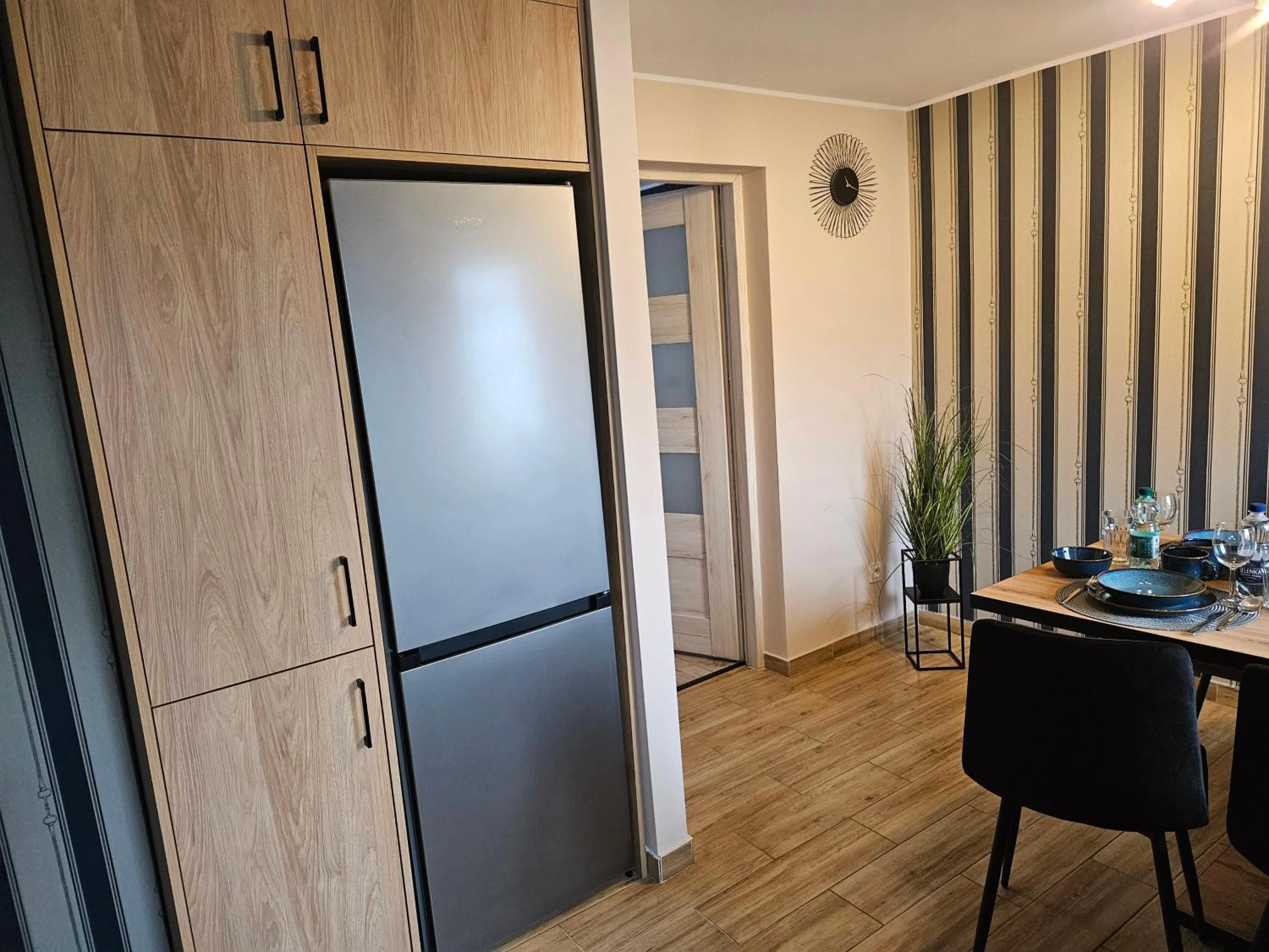 Kitchen or kitchenette in Apartamenty Premium Biznes Rumia