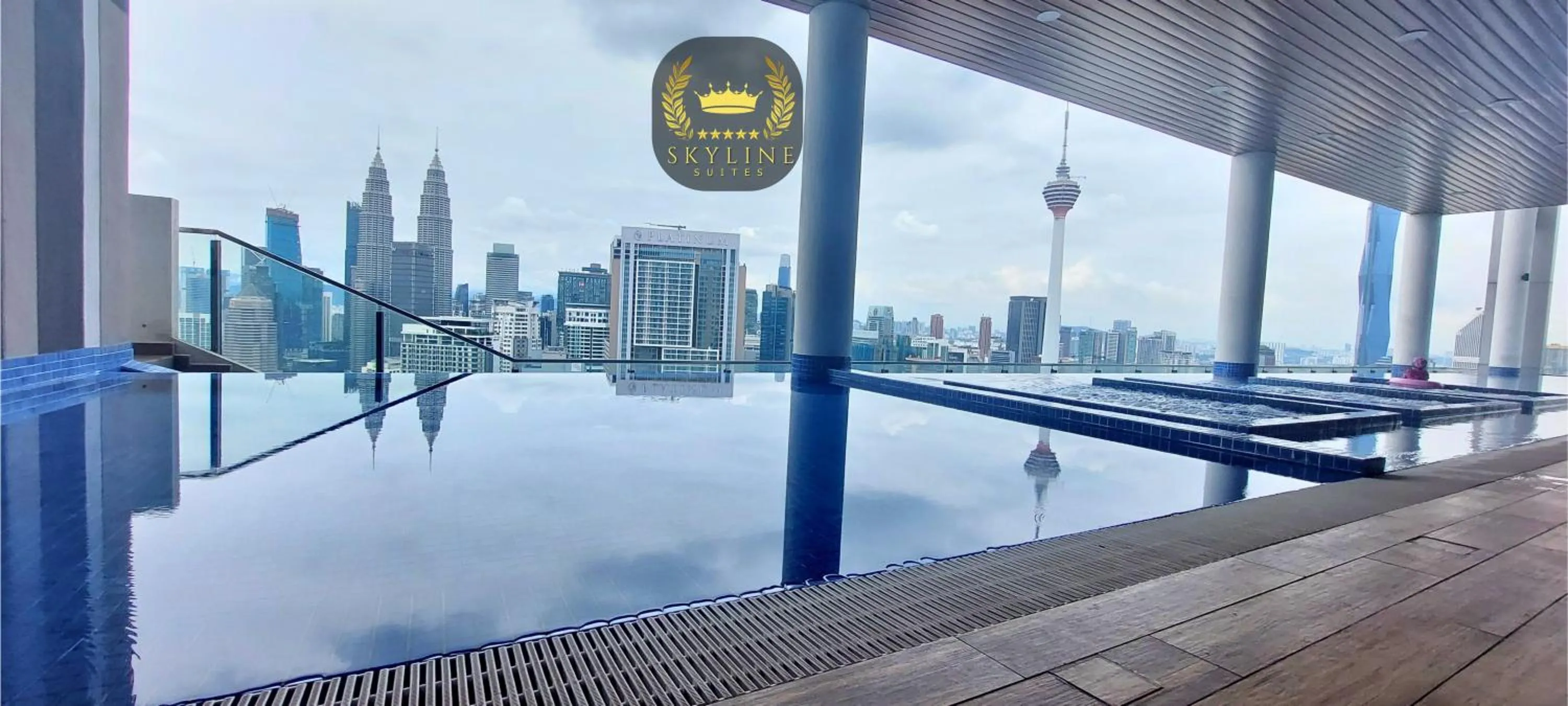 Swimming pool in The Colony Skyline Suites KLCC