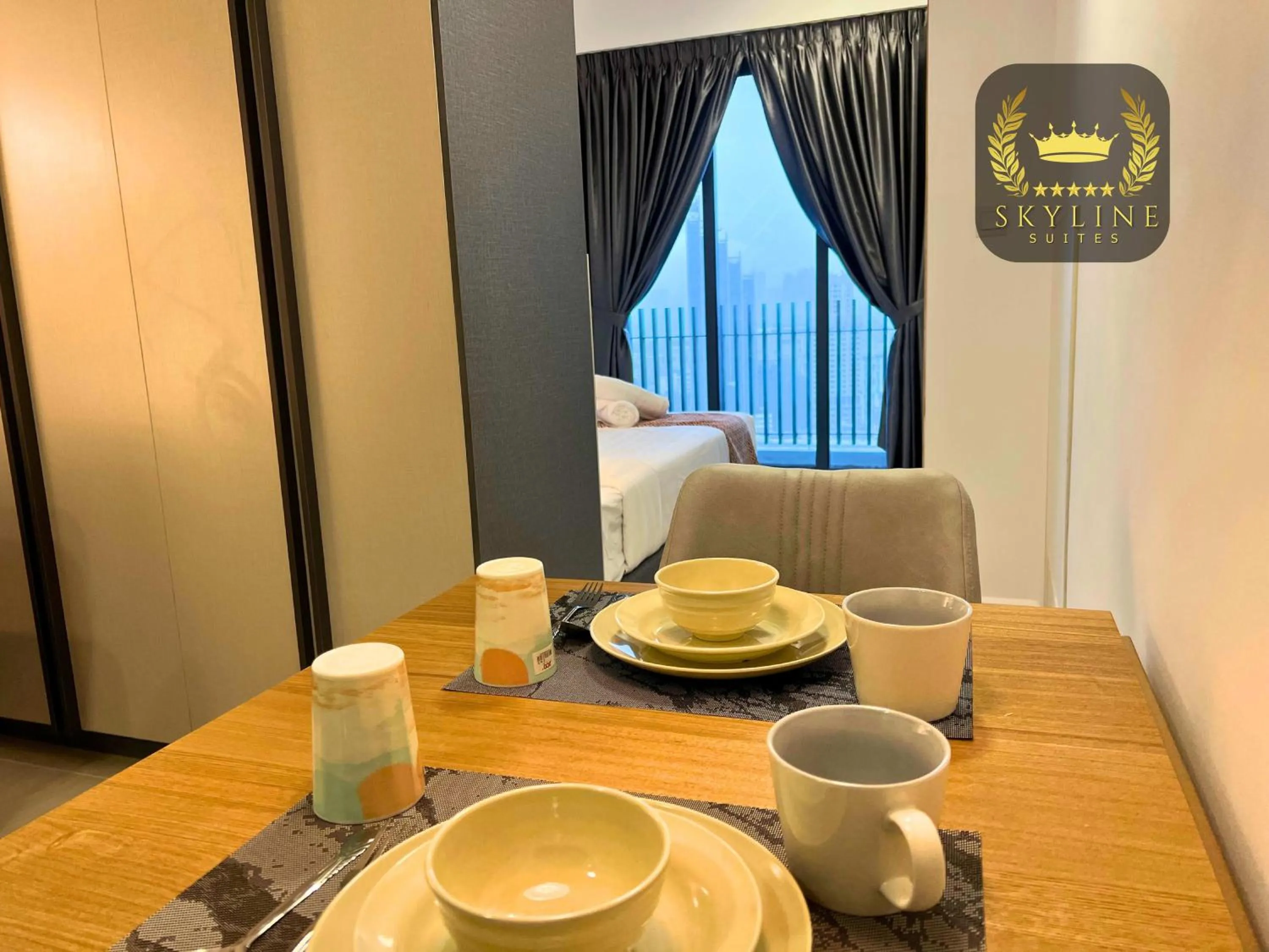 Living room in The Colony Skyline Suites KLCC