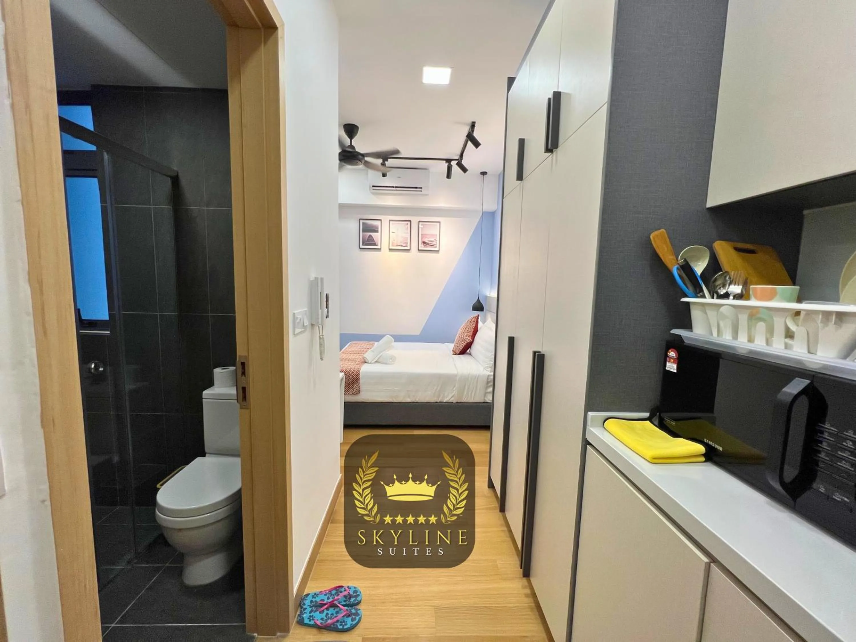 Bathroom in The Colony Skyline Suites KLCC