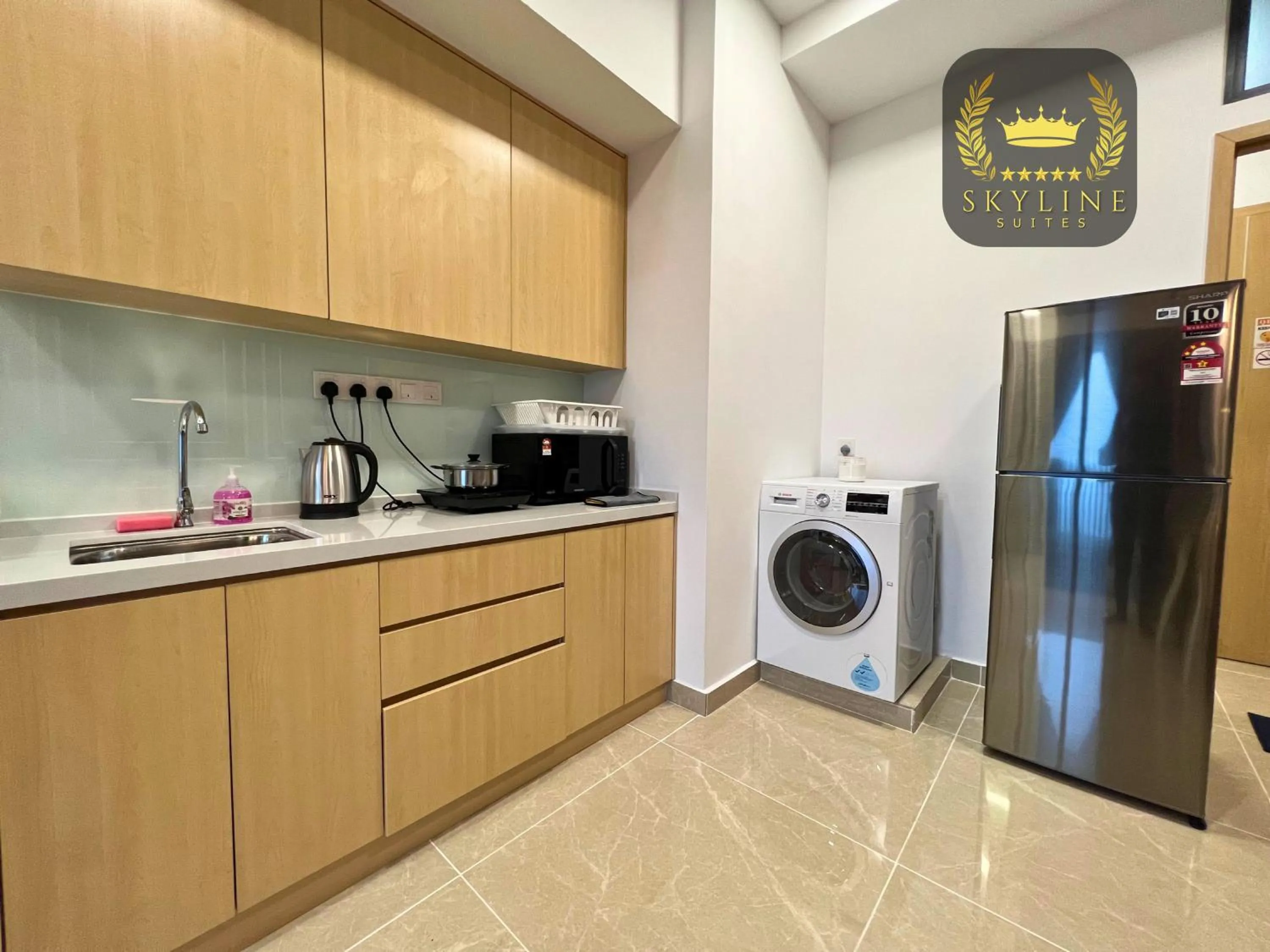 washing machine in The Colony Skyline Suites KLCC