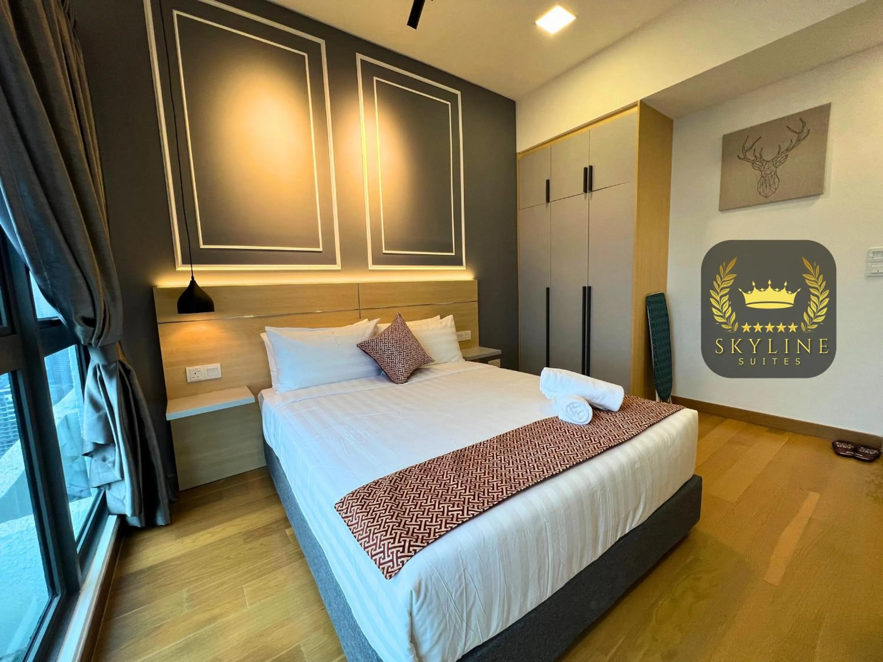 Bed in The Colony Skyline Suites KLCC