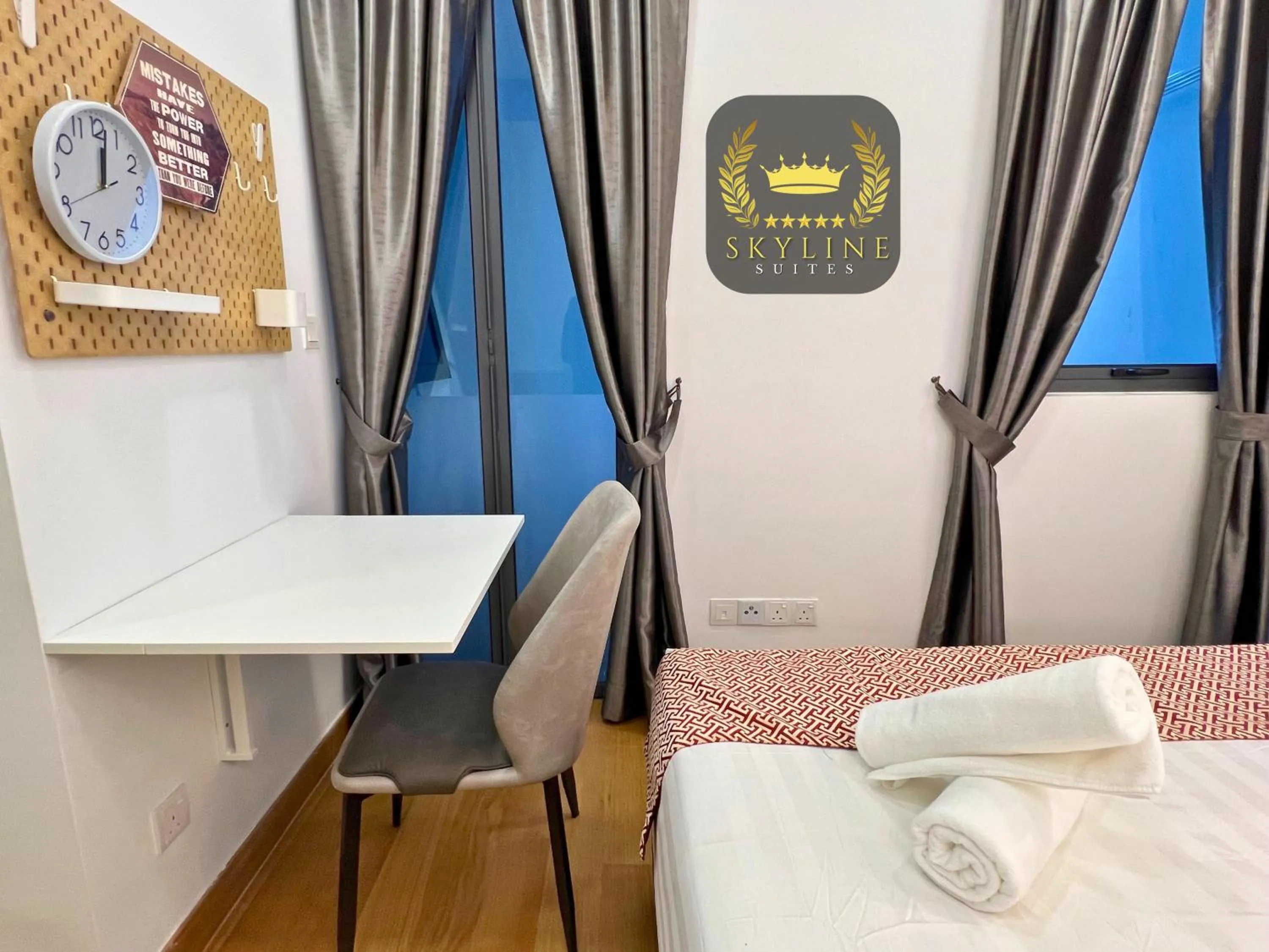 Bed in The Colony Skyline Suites KLCC