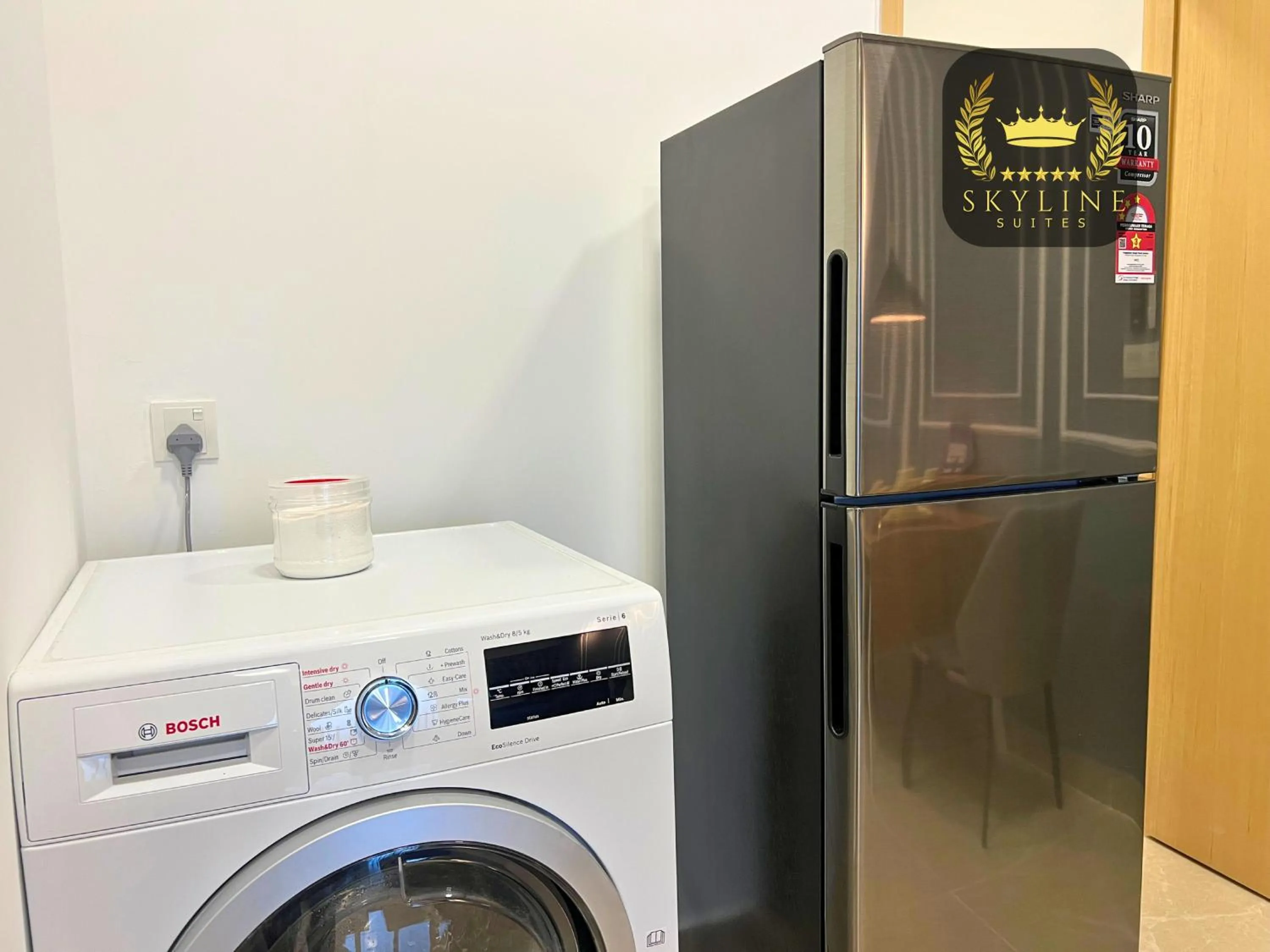 washing machine in The Colony Skyline Suites KLCC