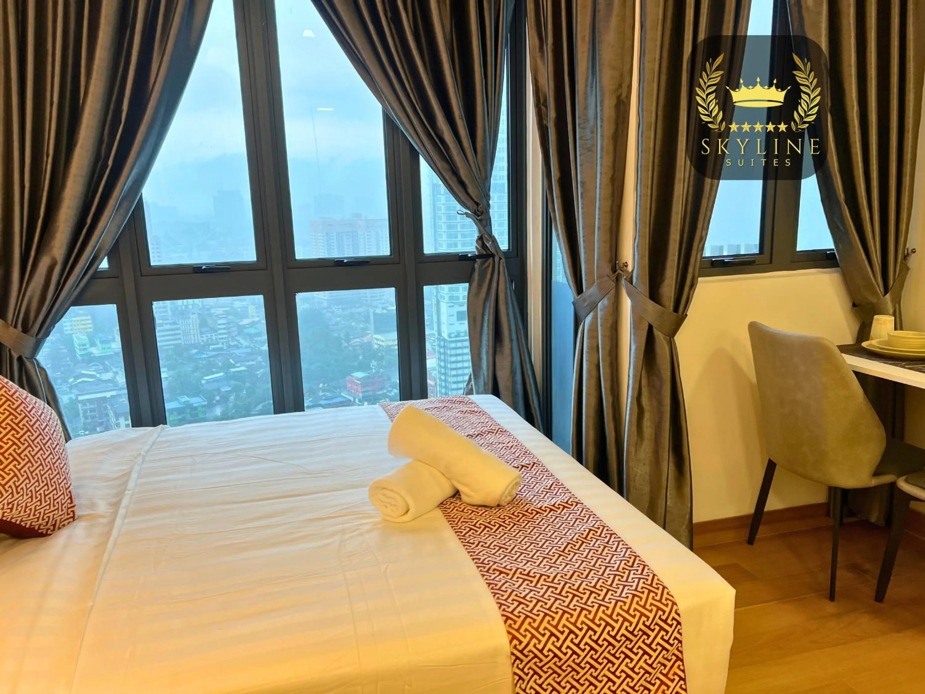 Bed in The Colony Skyline Suites KLCC