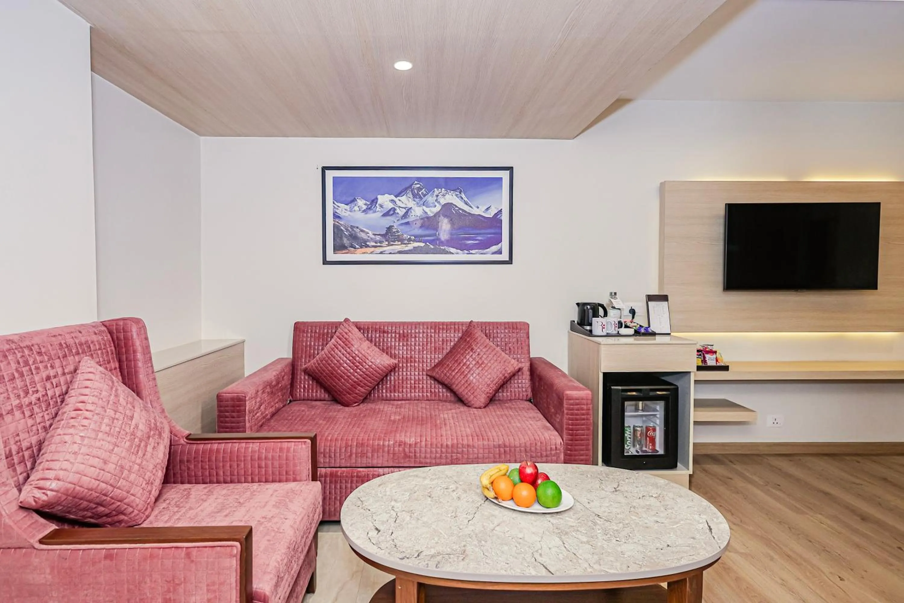 Living room in Regenta Inn Luxinna Heights Mcleodganj