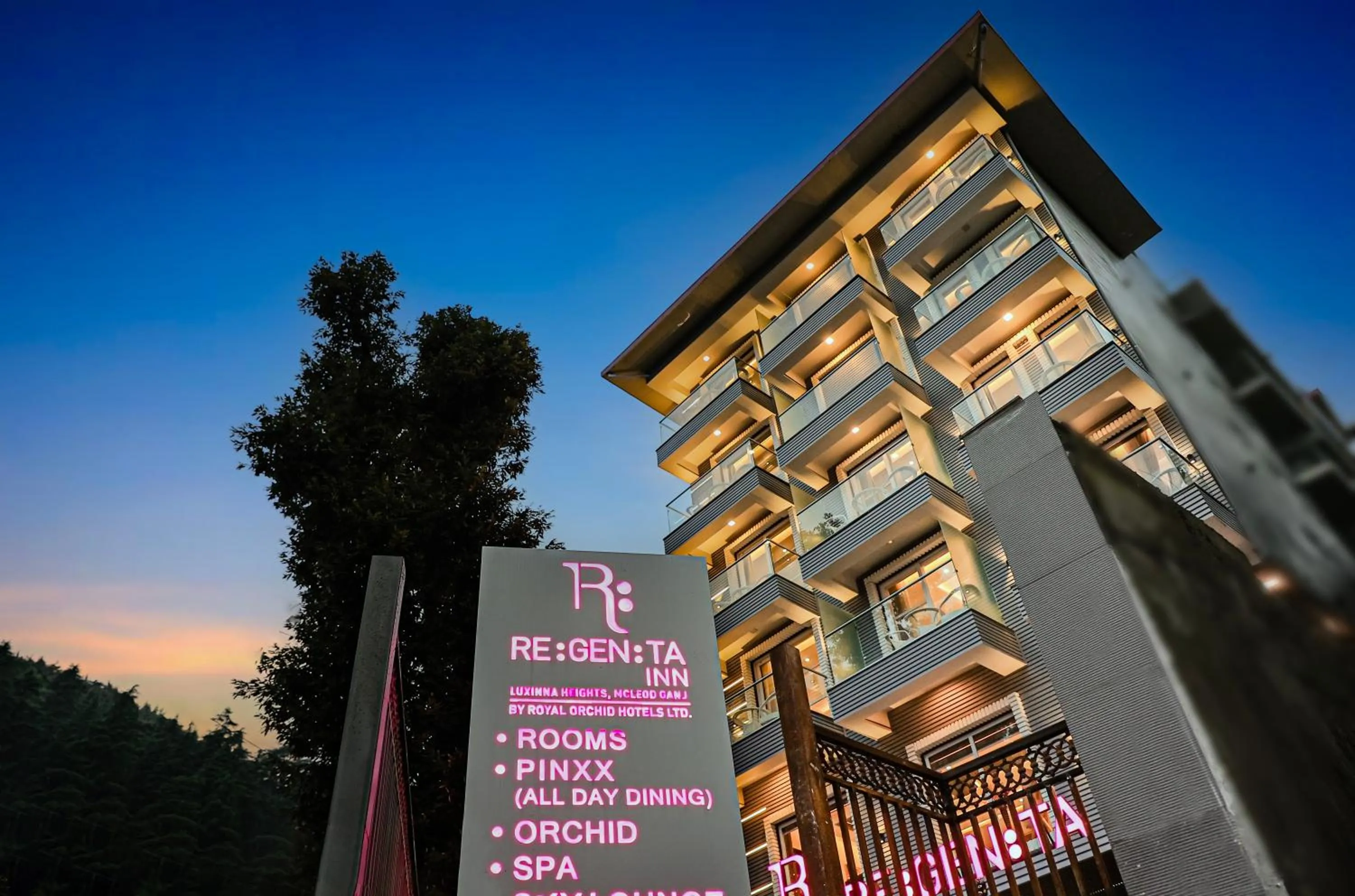 Property building in Regenta Inn Luxinna Heights Mcleodganj