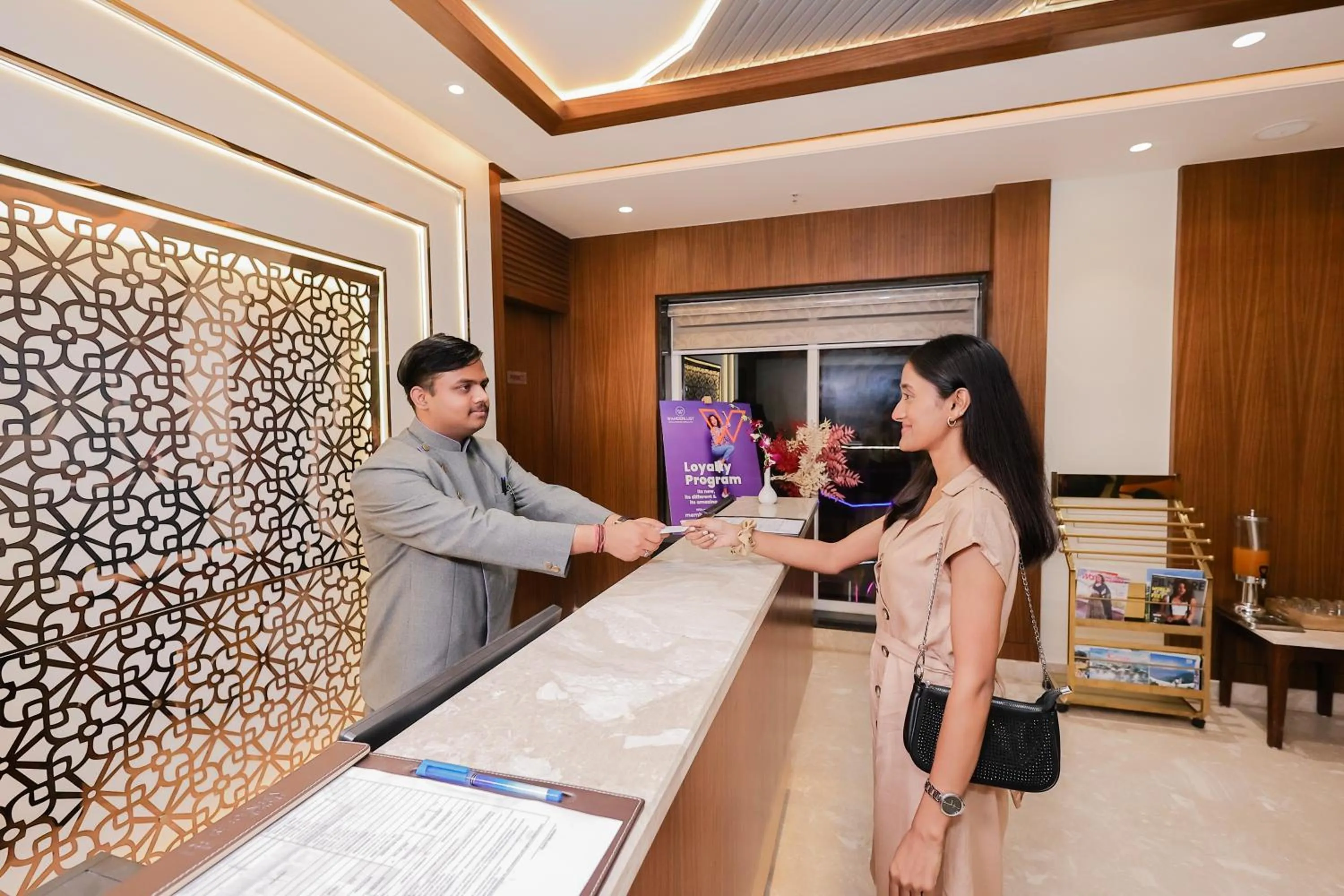 Lobby or reception in Regenta Inn Luxinna Heights Mcleodganj