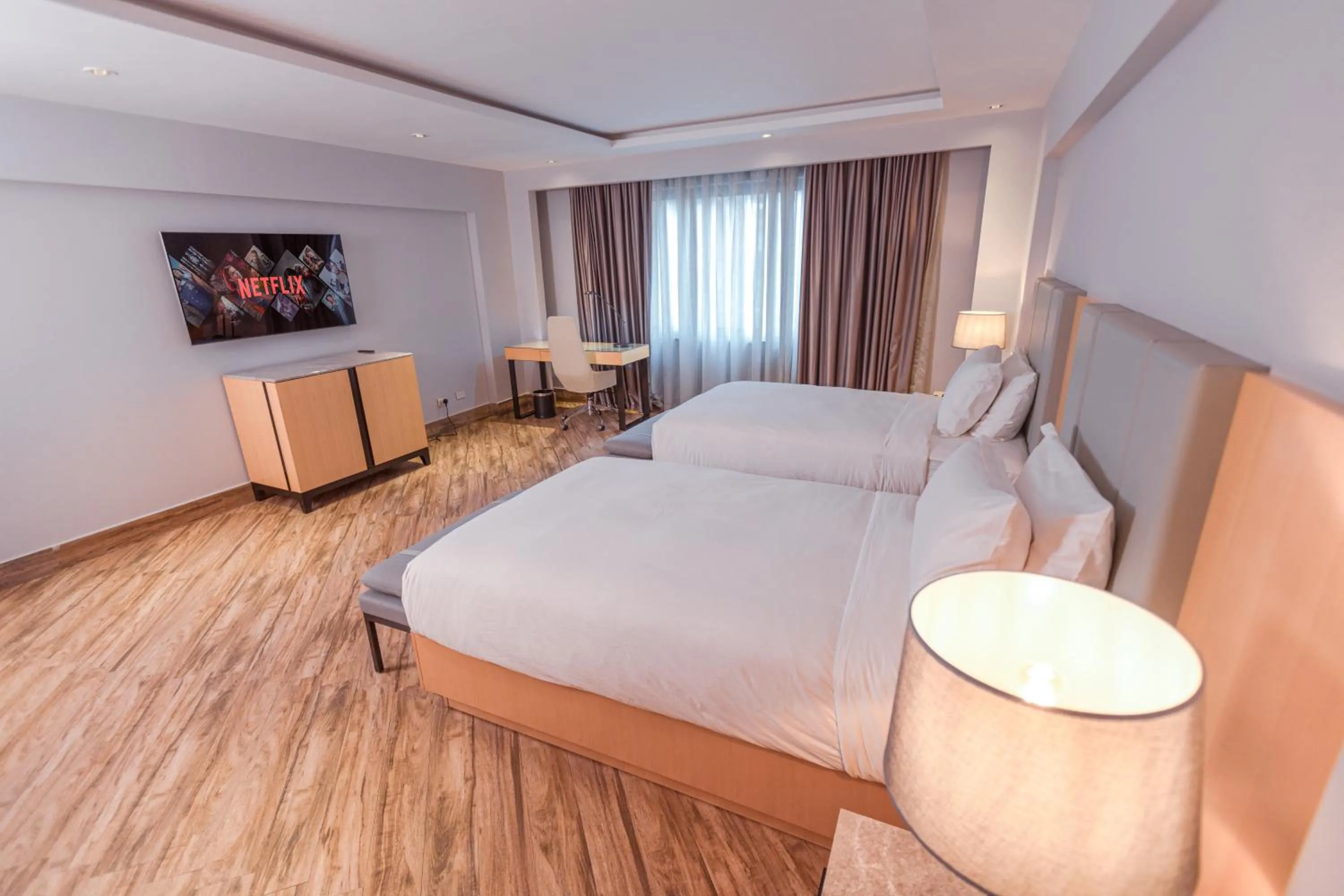 Bedroom, Bed in The Row Residential Hotel