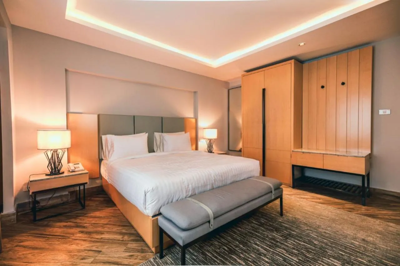 Bedroom, Bed in The Row Residential Hotel