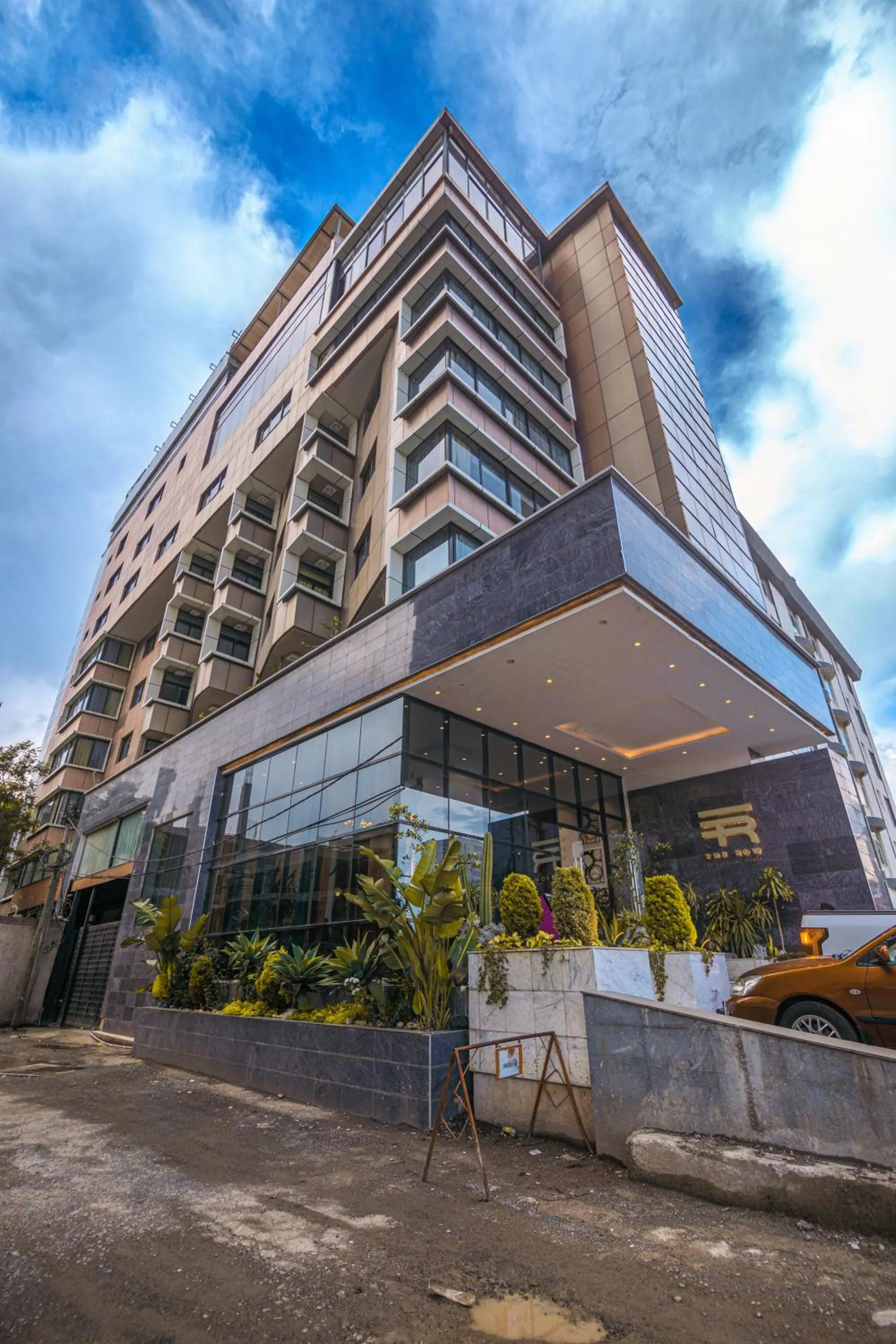 Property building in The Row Residential Hotel