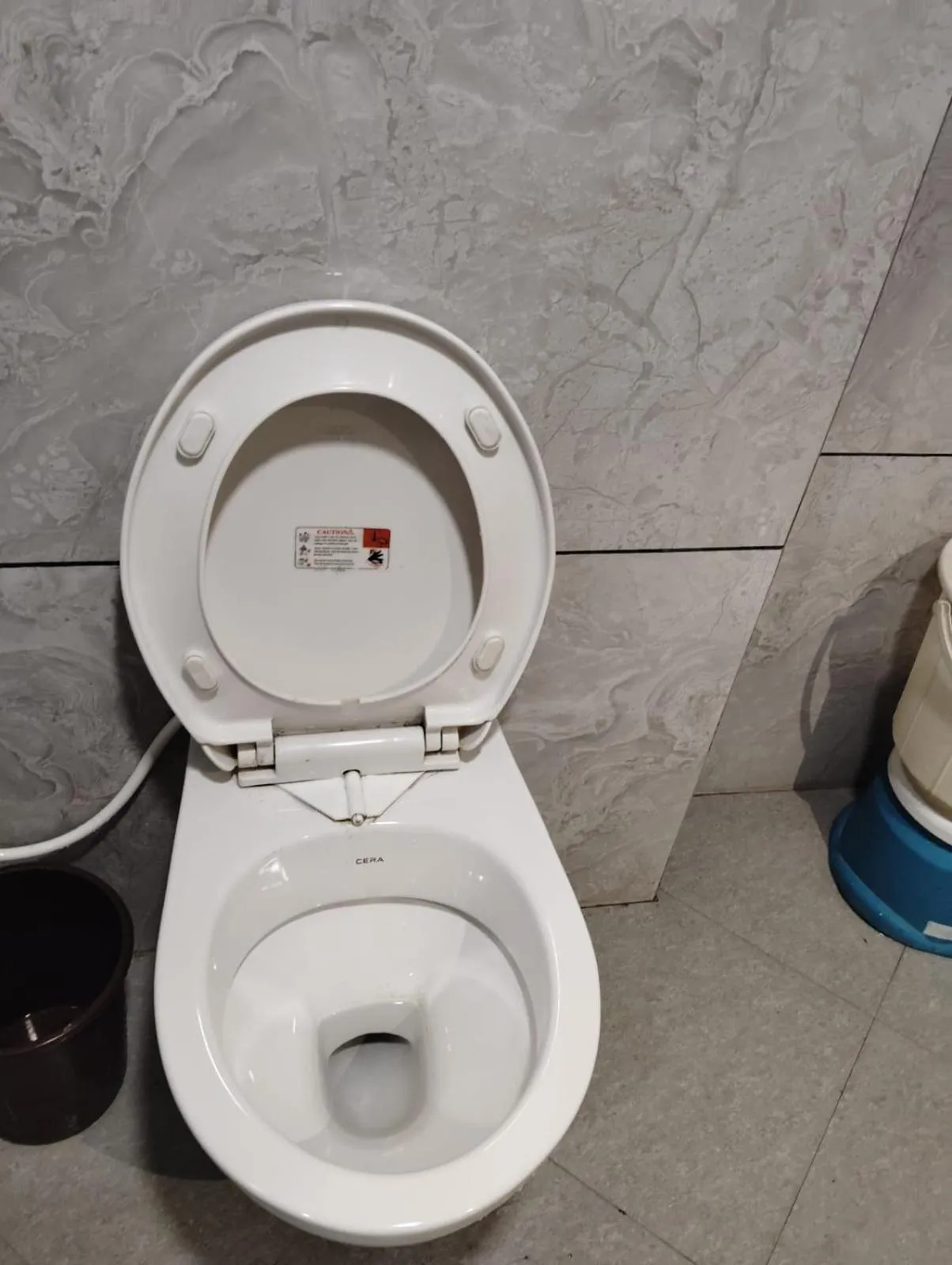 Toilet in Hotel CM Palace - Pure Vegetarian