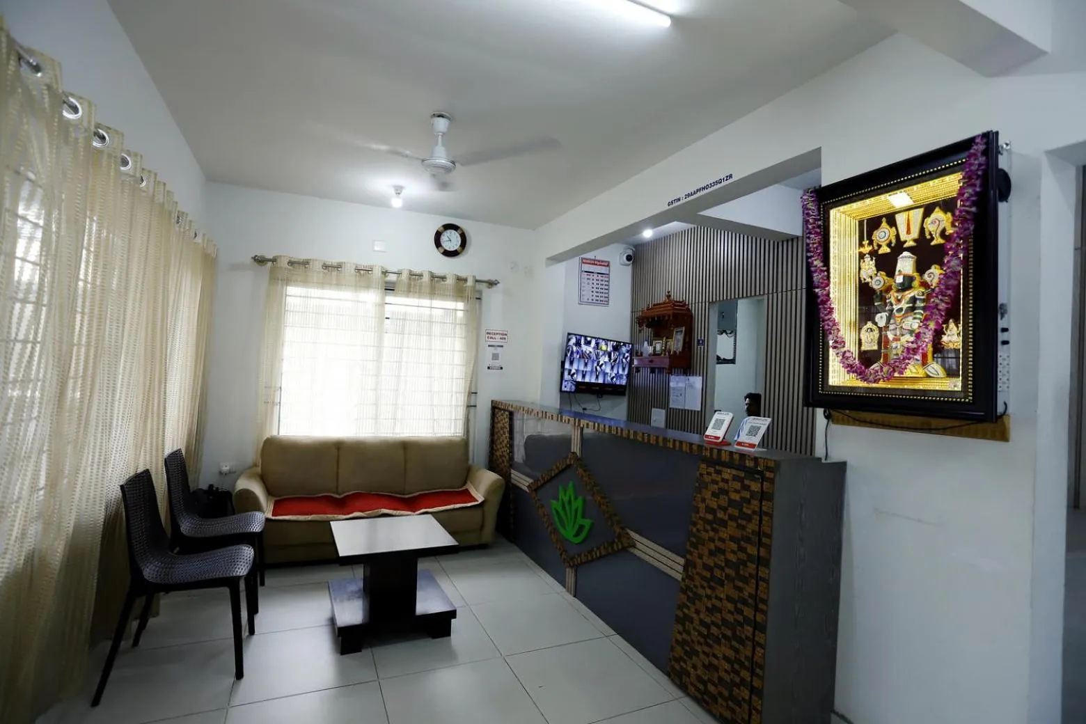 Lobby or reception in Hotel Gurudev Residency