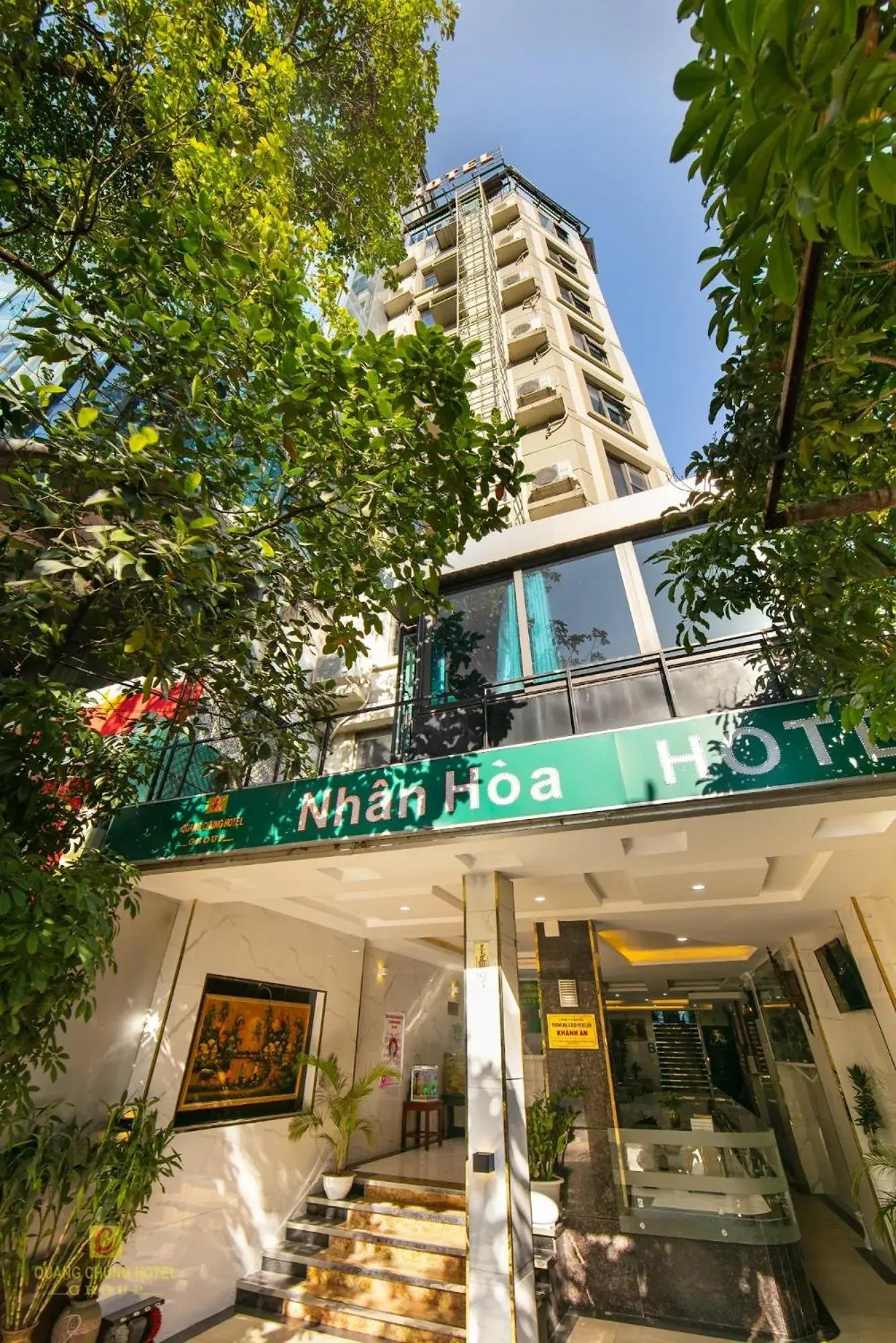 Property building in Nhan Hoa Hotel Property building in Nhan Hoa Hotel