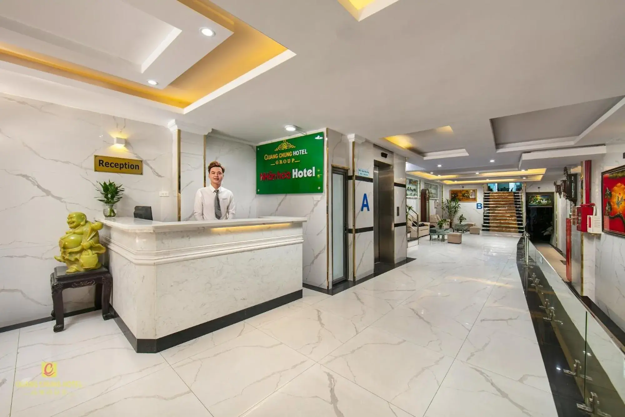 Lobby or reception in Nhan Hoa Hotel Lobby or reception in Nhan Hoa Hotel