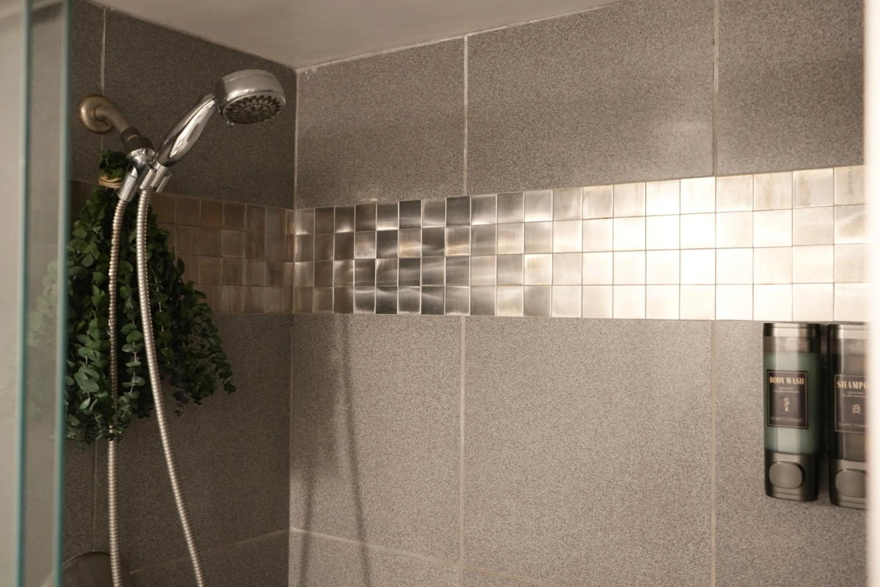 Shower in Ilikai Hotel Condo with Kitchen and Ocean View