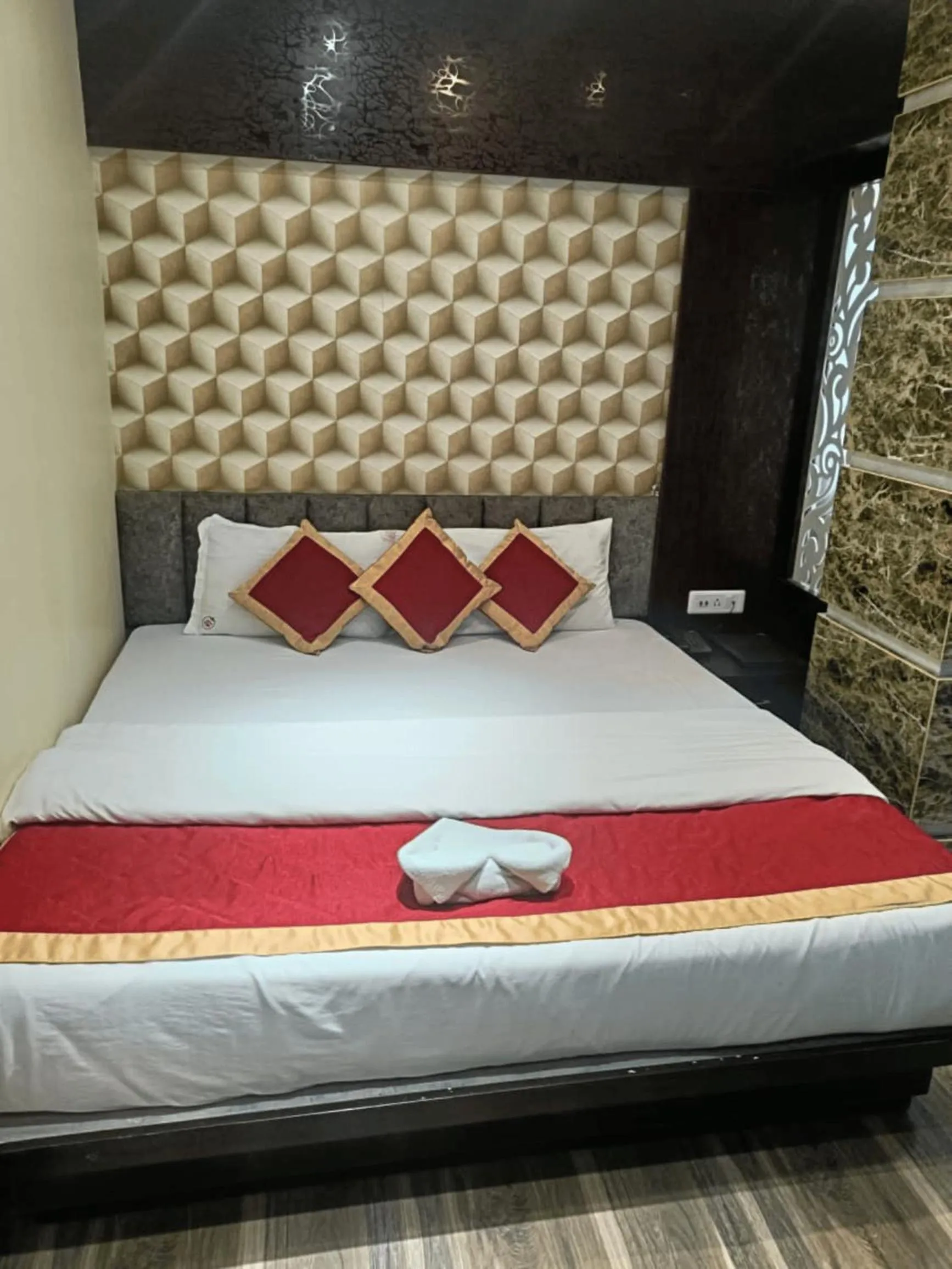 Bedroom, Bed in Hotel Swagat