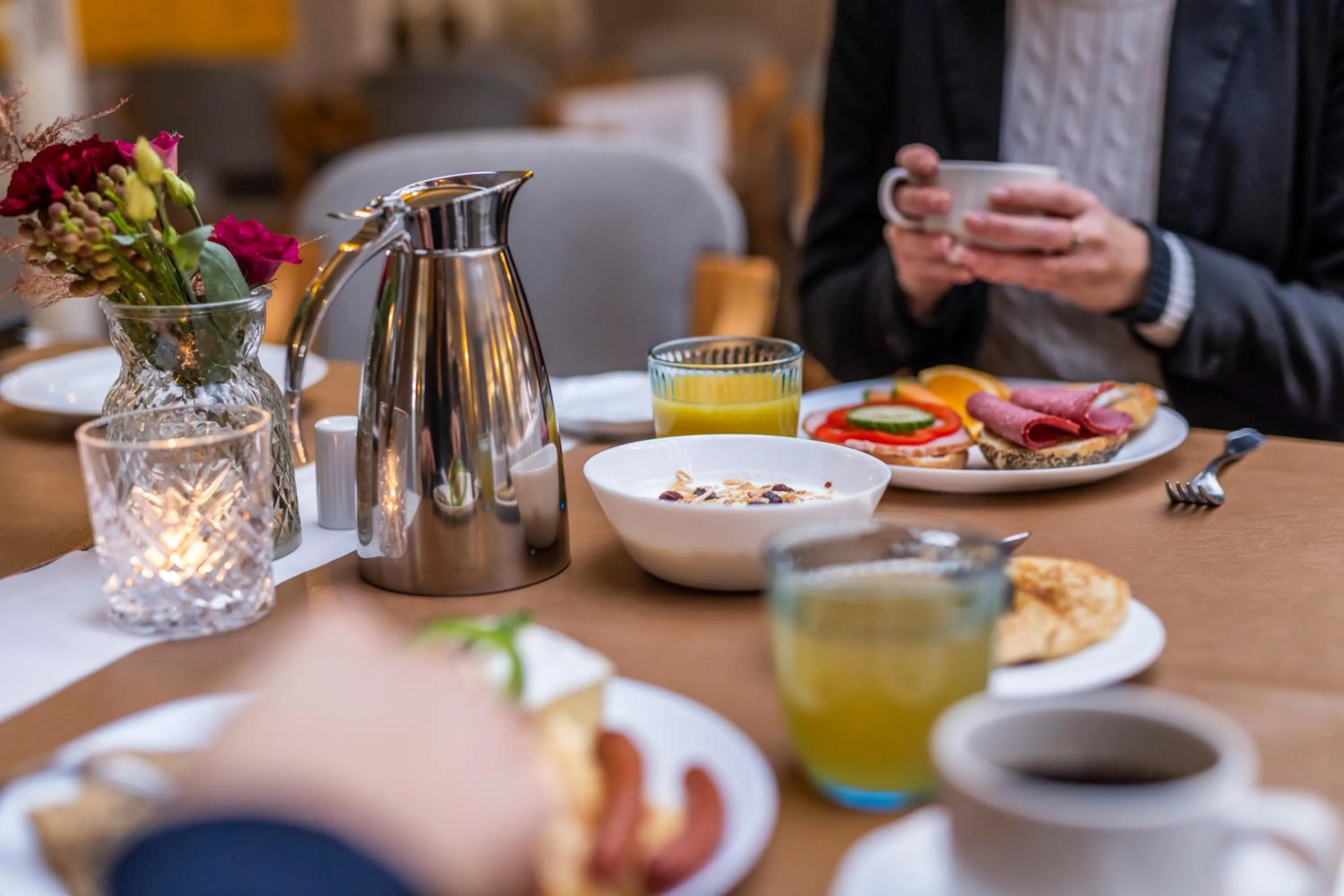 Breakfast in Hotel Tønderhus