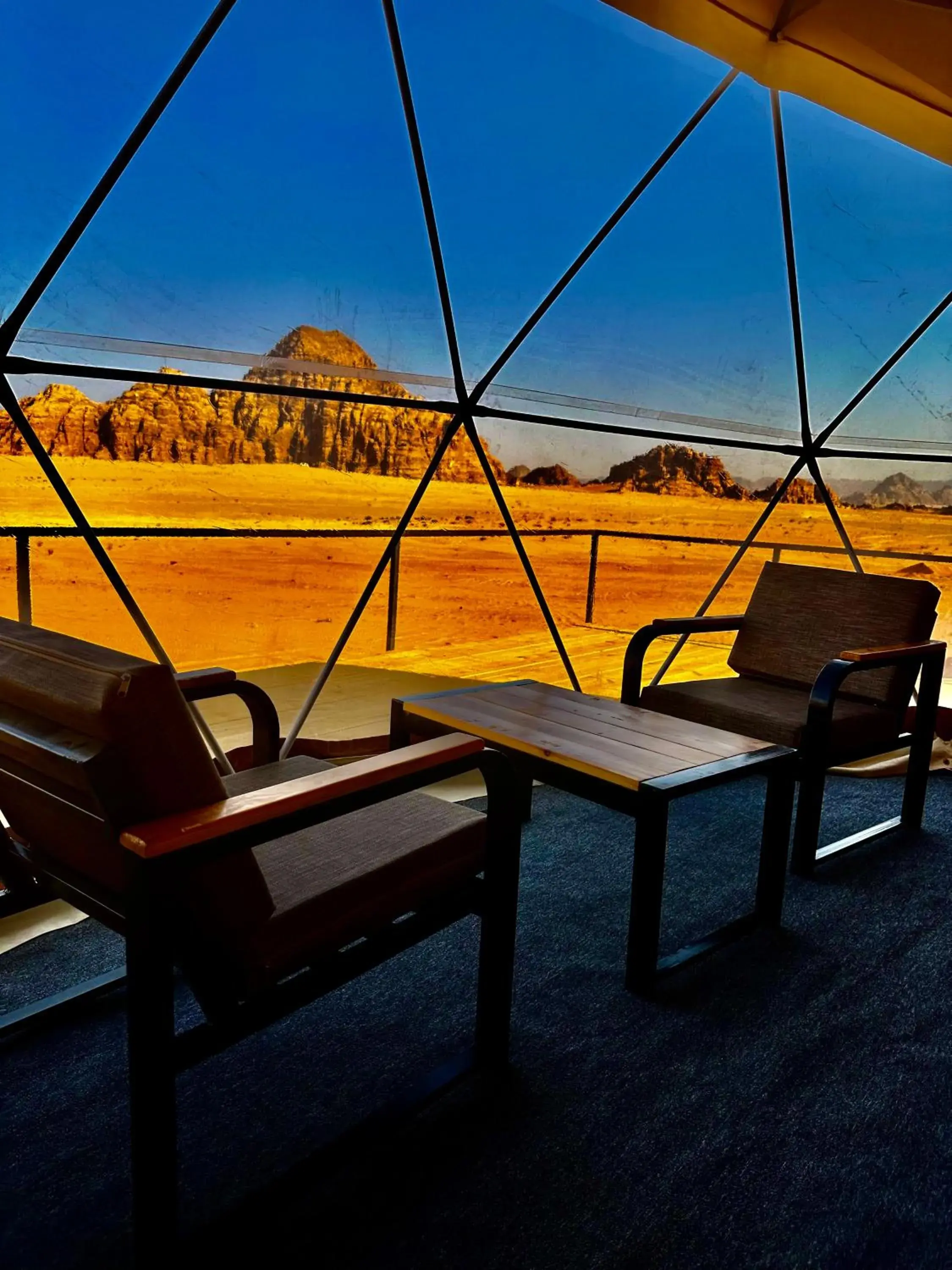 Mountain view in Mirage Camp Wadi Rum Mountain view in Mirage Camp Wadi Rum