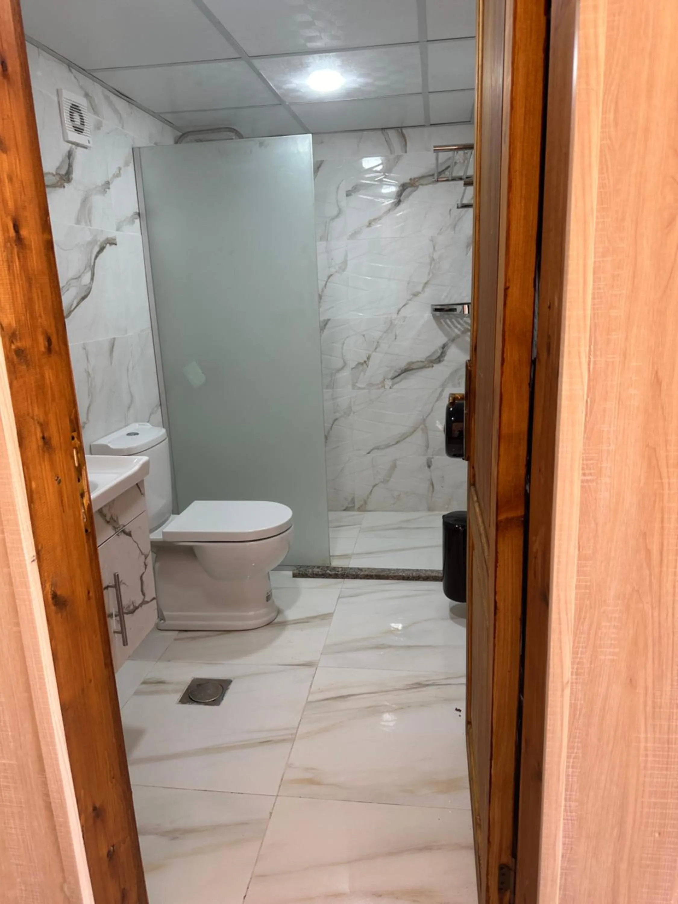 Toilet in Mirage Camp Wadi Rum