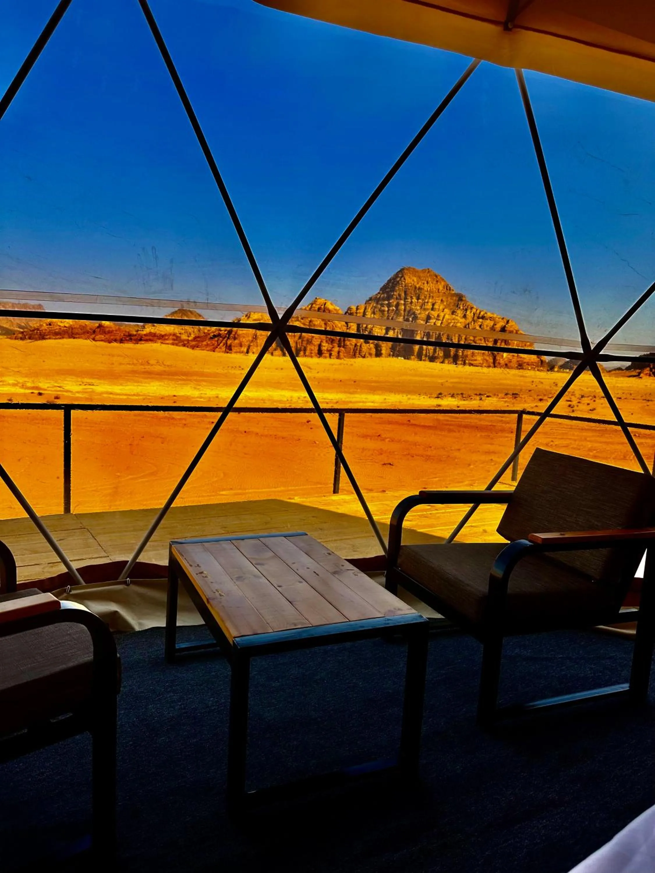 View (from property/room) in Mirage Camp Wadi Rum