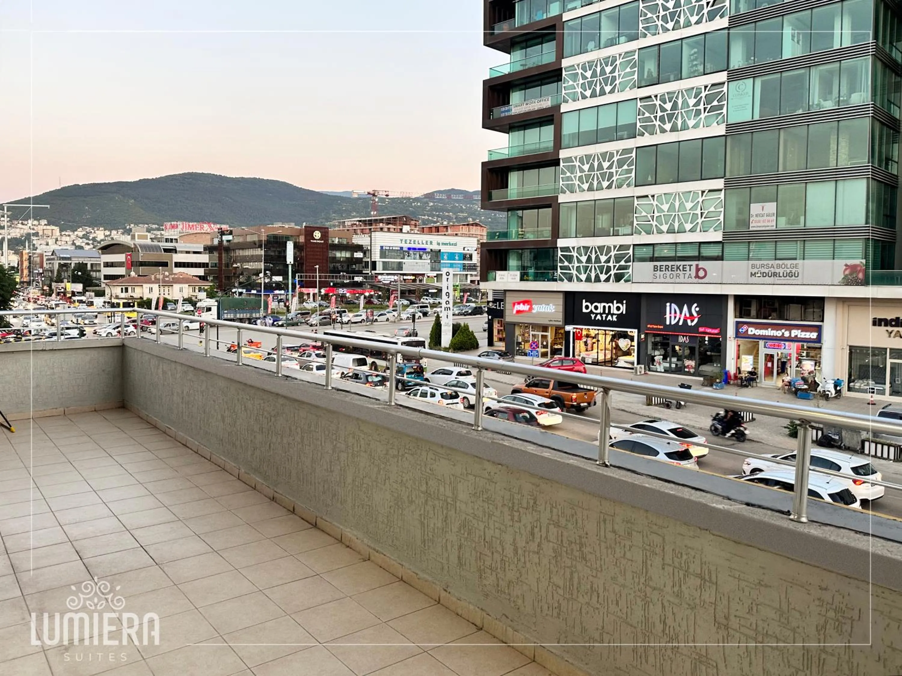 Balcony/Terrace in Lumiera Suites Hotel
