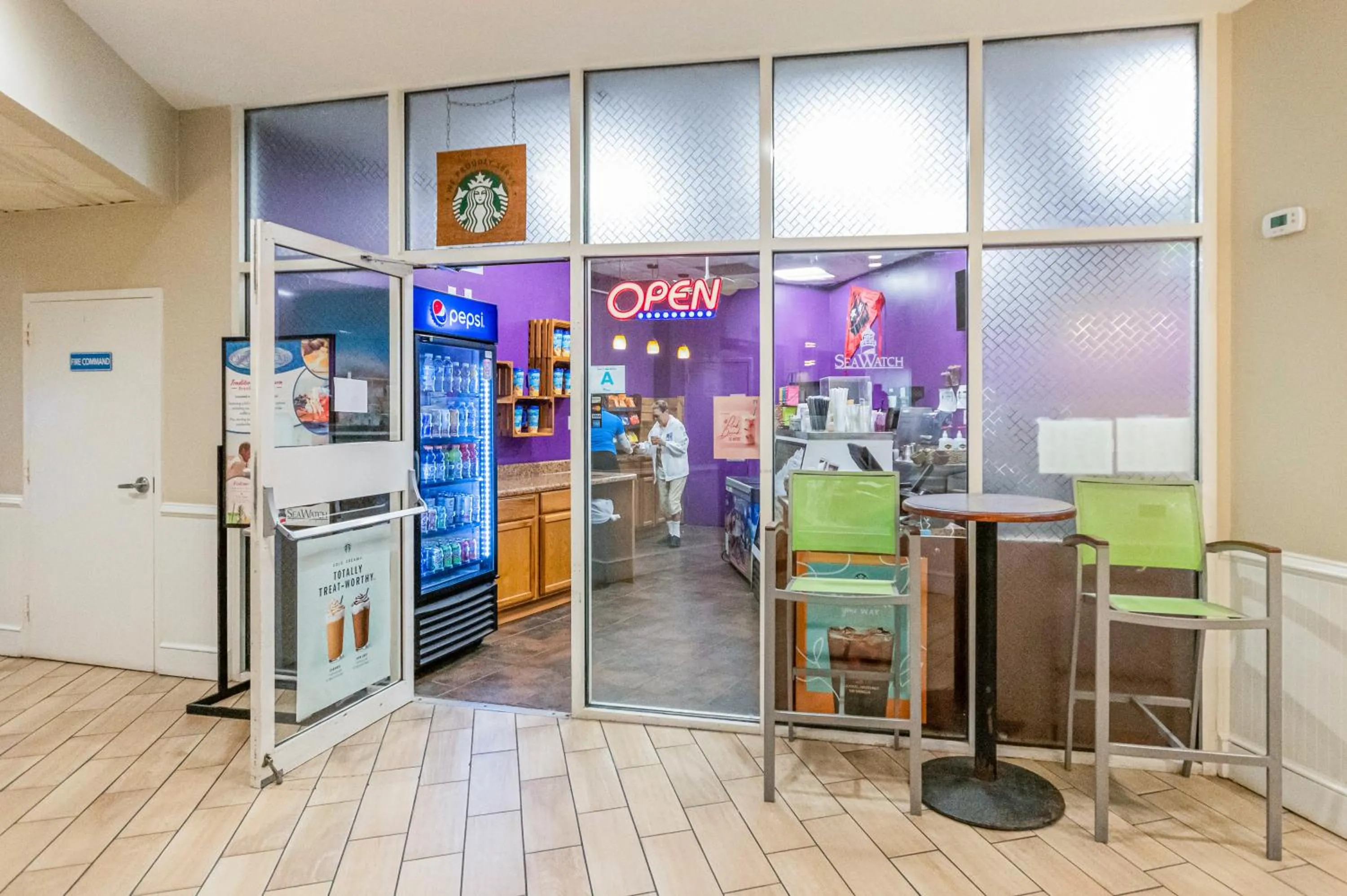 On-site shops in Sea Breeze